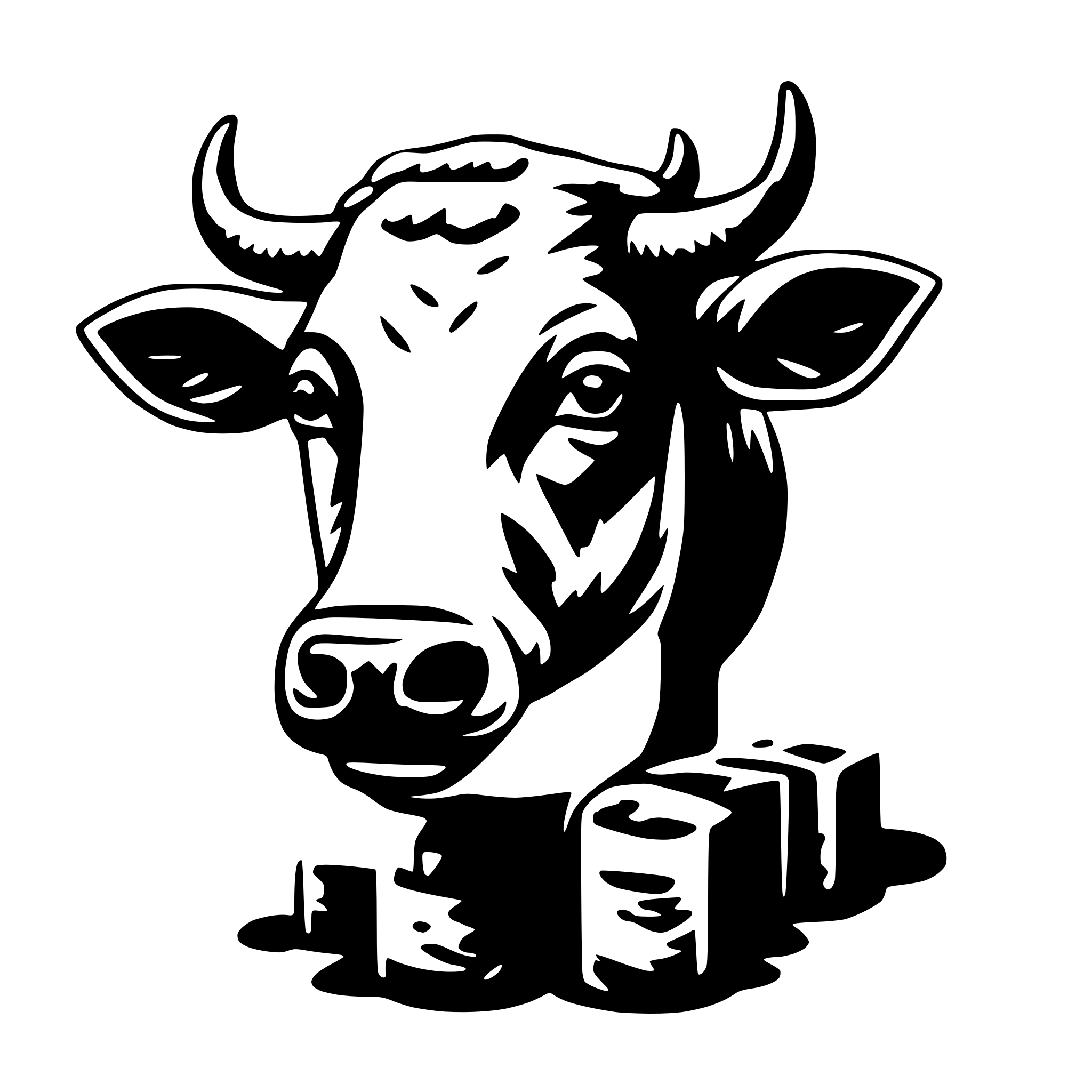 AI-generated SVG of a beef