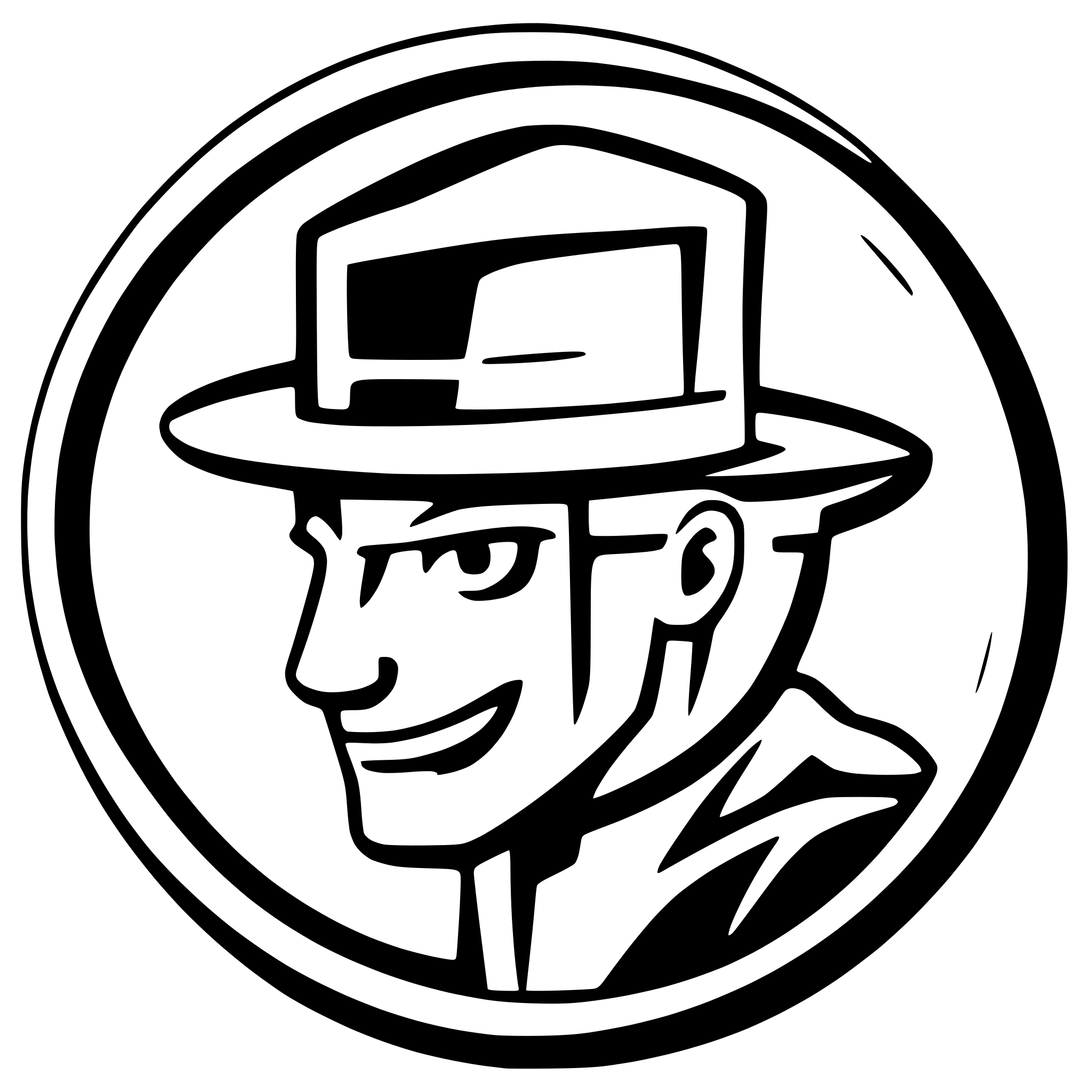 AI-generated SVG of a coin with a joker hat engraving, minimalistic, logo