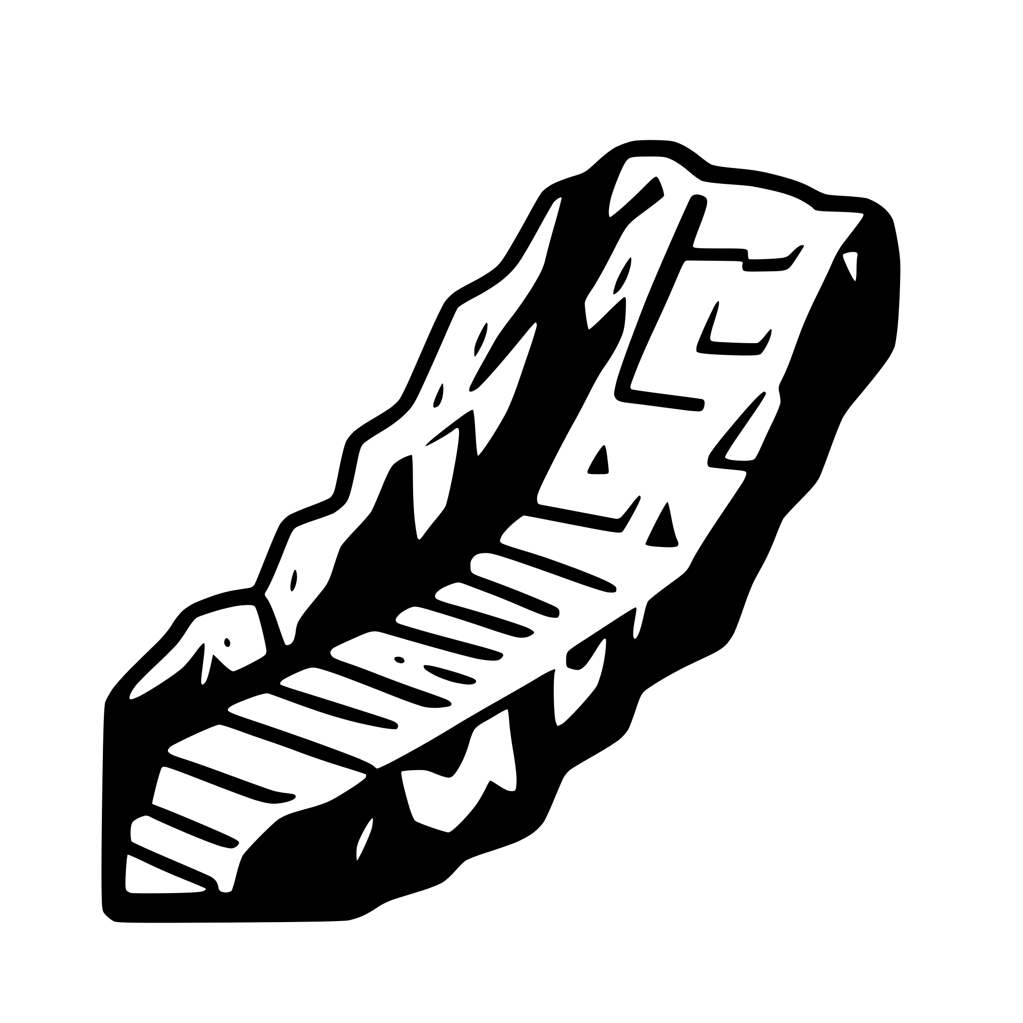 AI-generated SVG of a create a rock bridge 2d icon