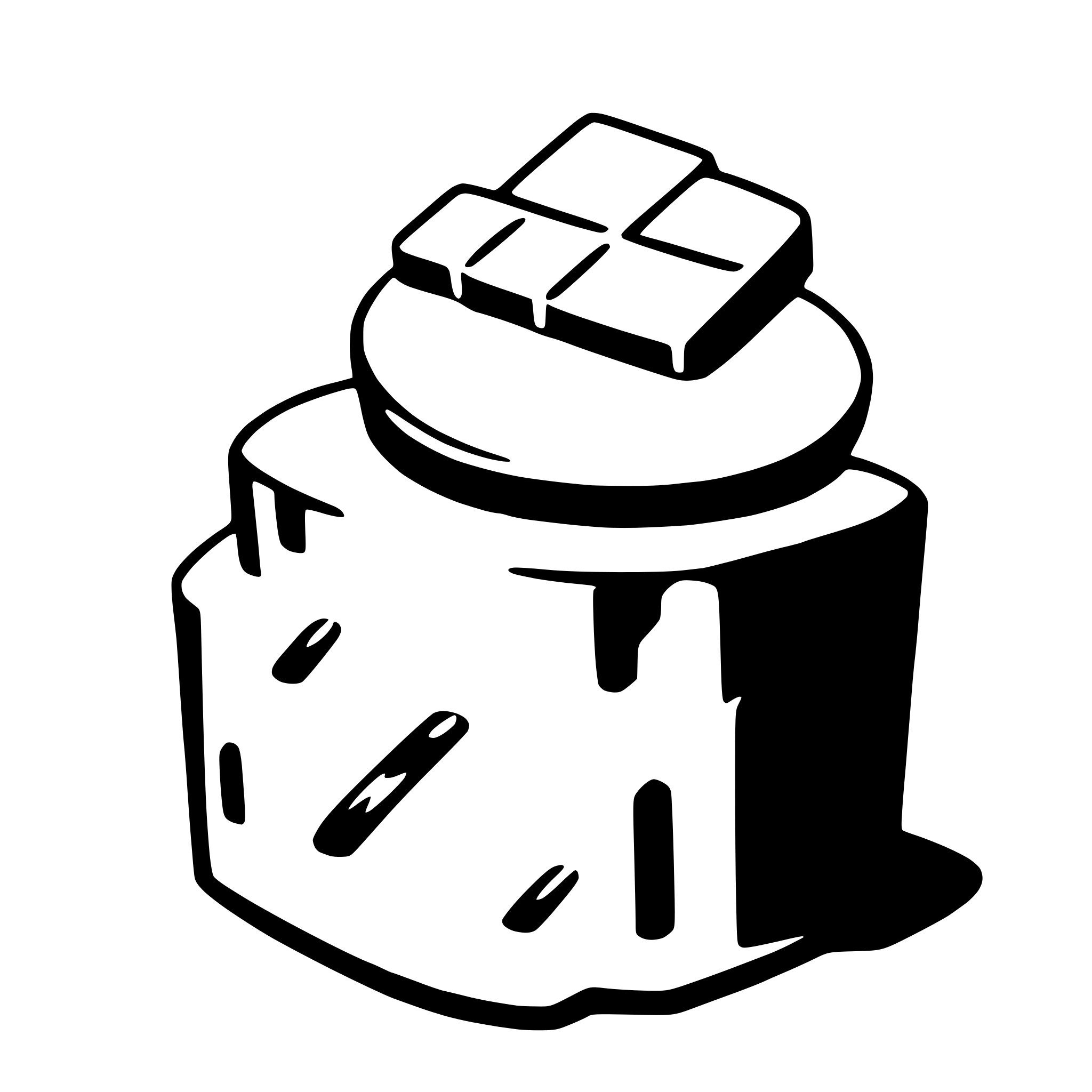 AI-generated SVG of a sugar