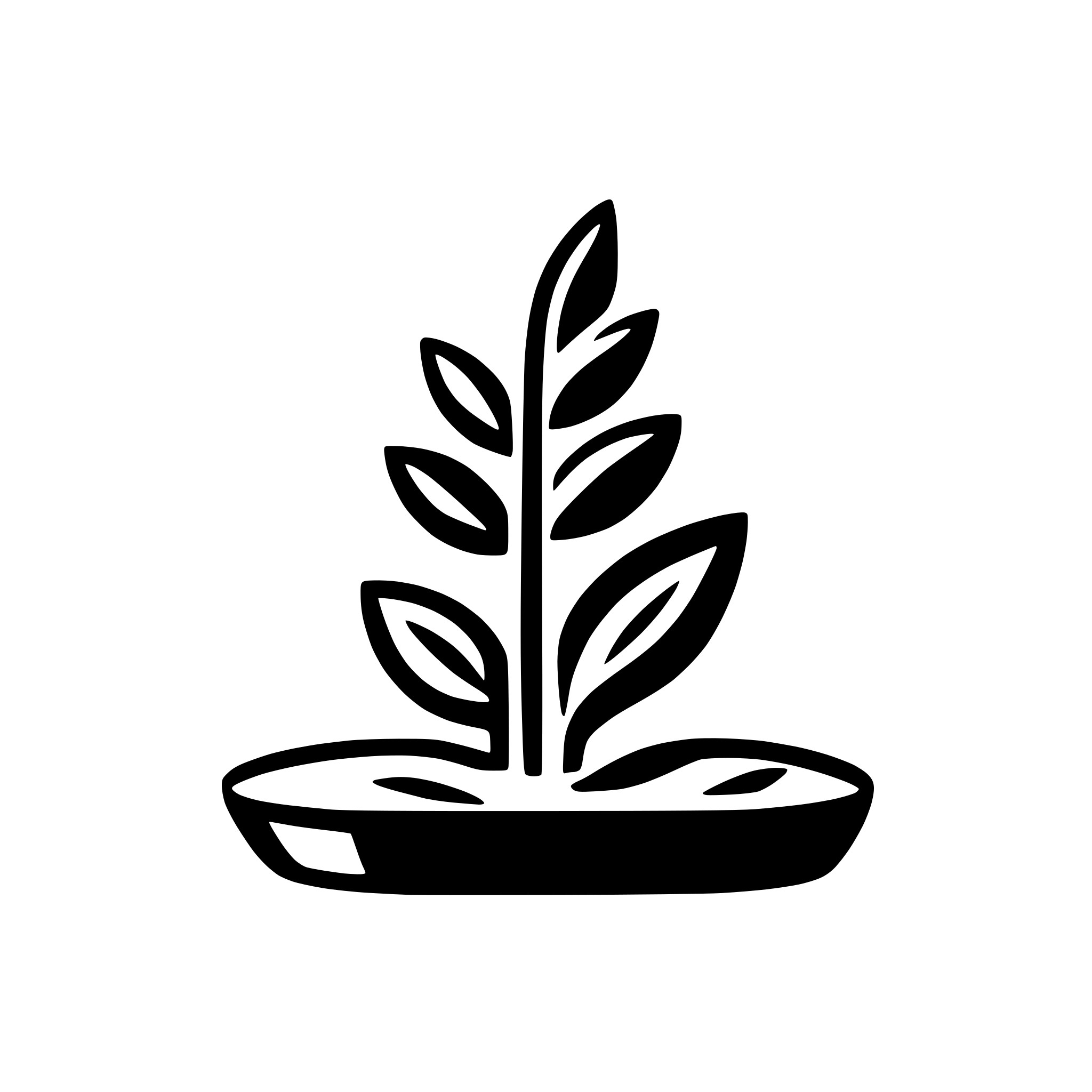 AI-generated SVG of a plants growing