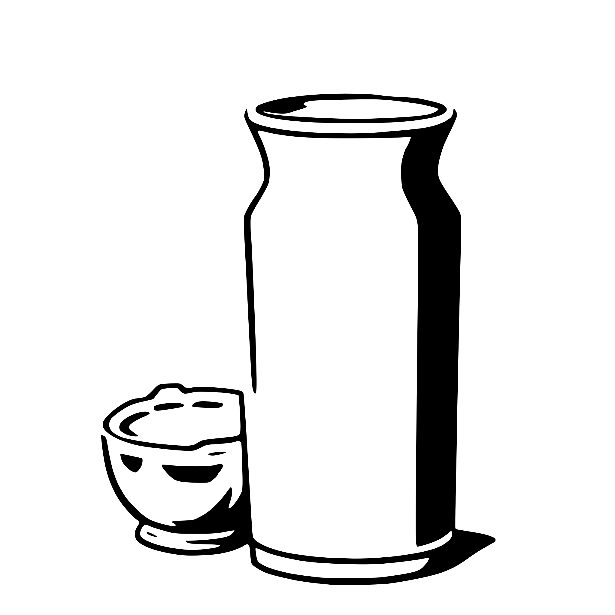 AI-generated SVG of 'milk'