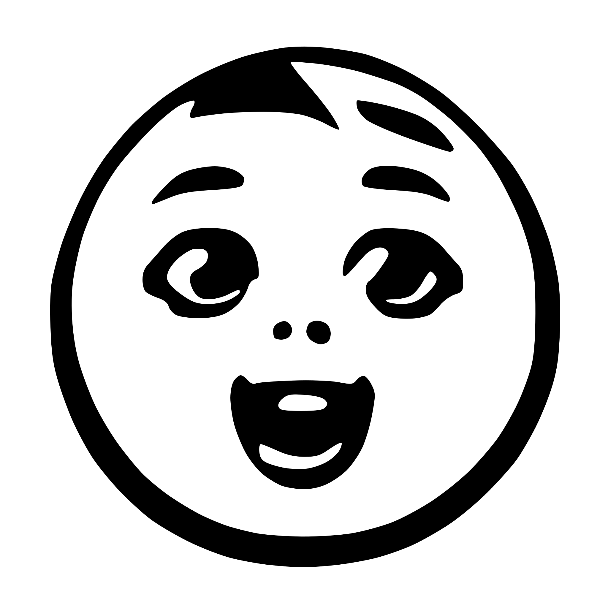 AI-generated SVG of 'baby face crying'
