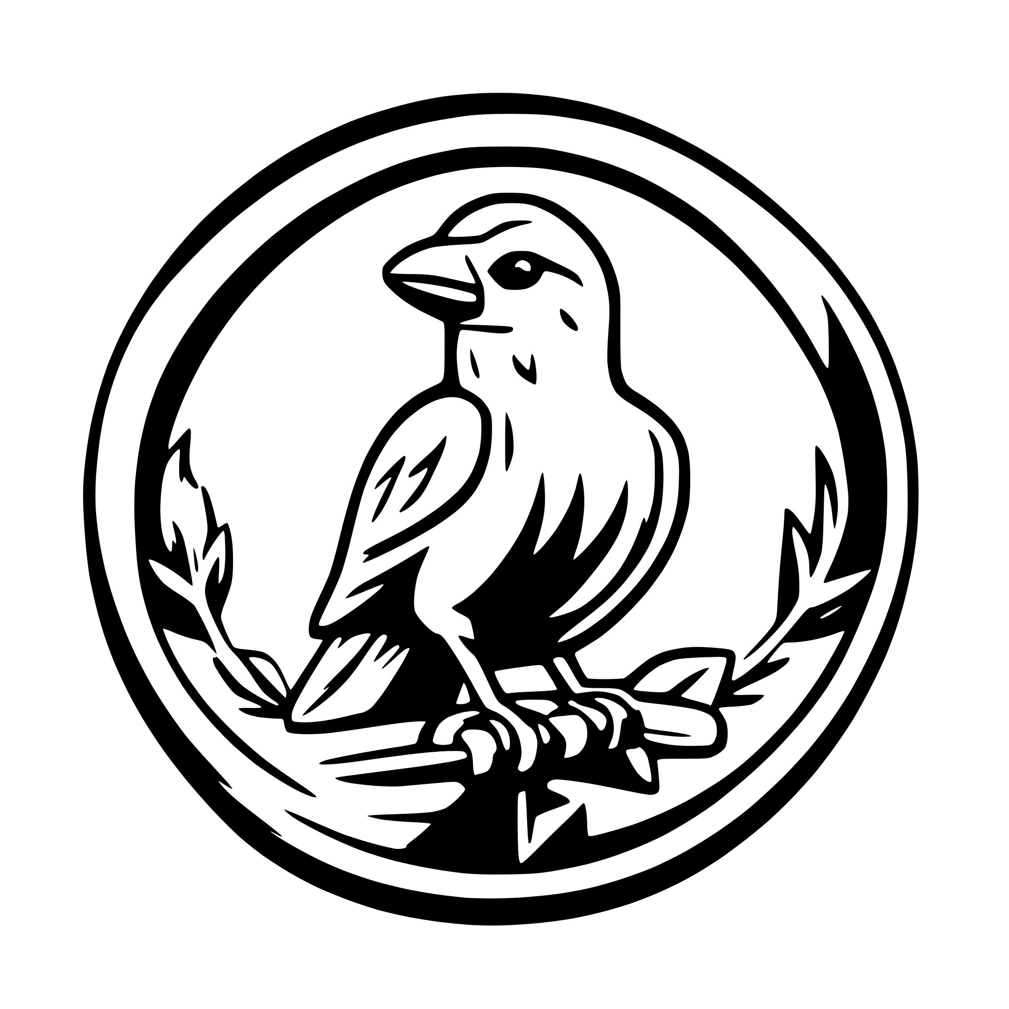 AI-generated SVG of a baseball team logo style drawing of the canaries