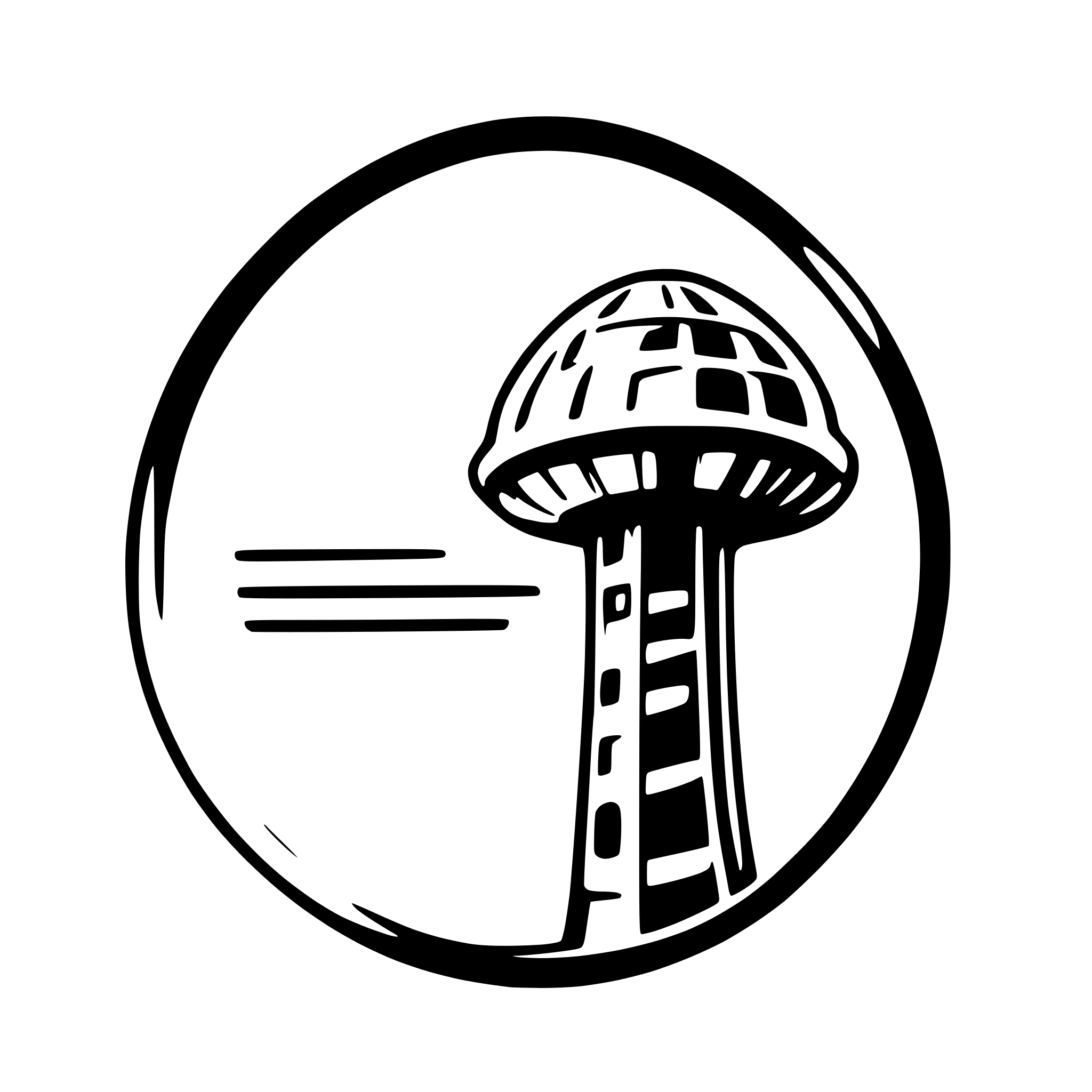 AI-generated SVG of a microwave telecommunicationtower tower construction with a truffle mushroom