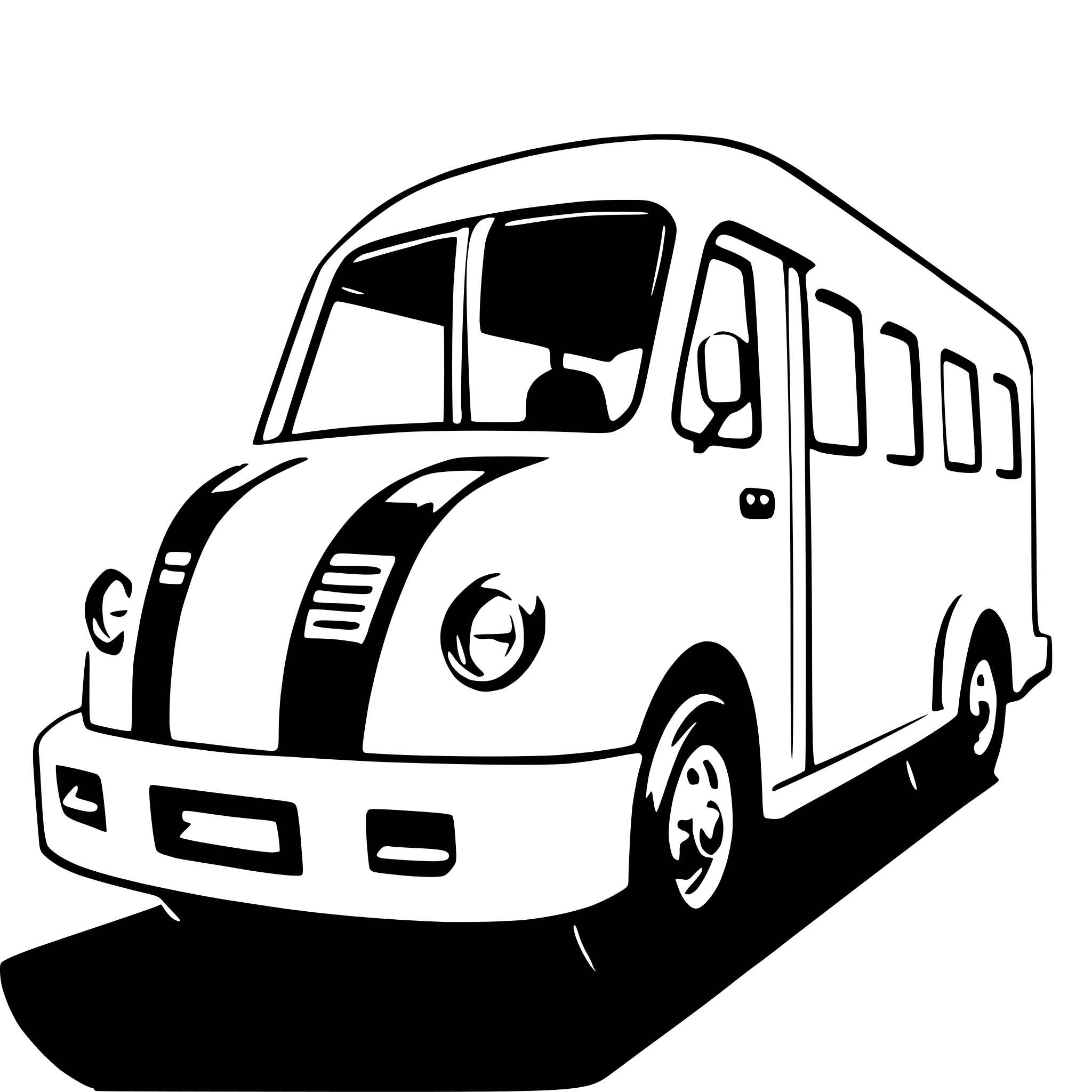 AI-generated SVG of 'shuttle bus'