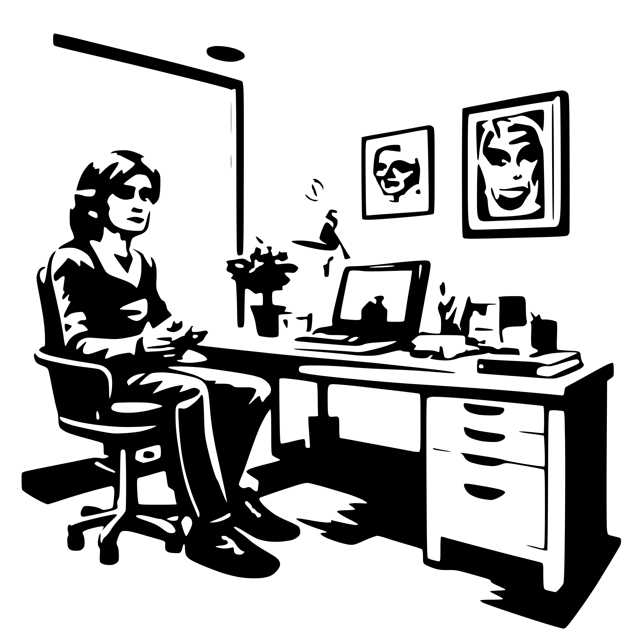 AI-generated SVG of 'psychosomatologist's office'