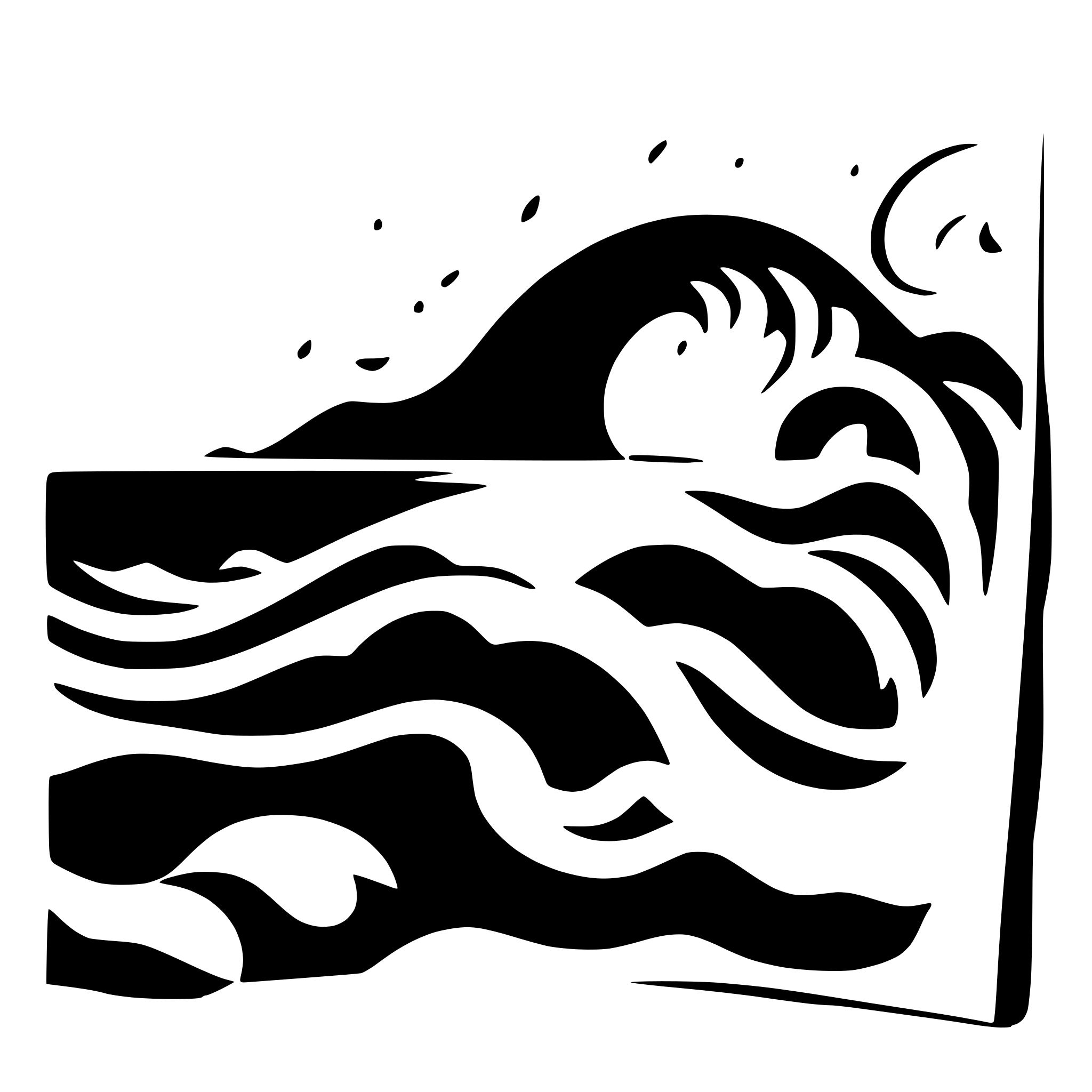 AI-generated SVG of 'Rolling Sea wave beach'