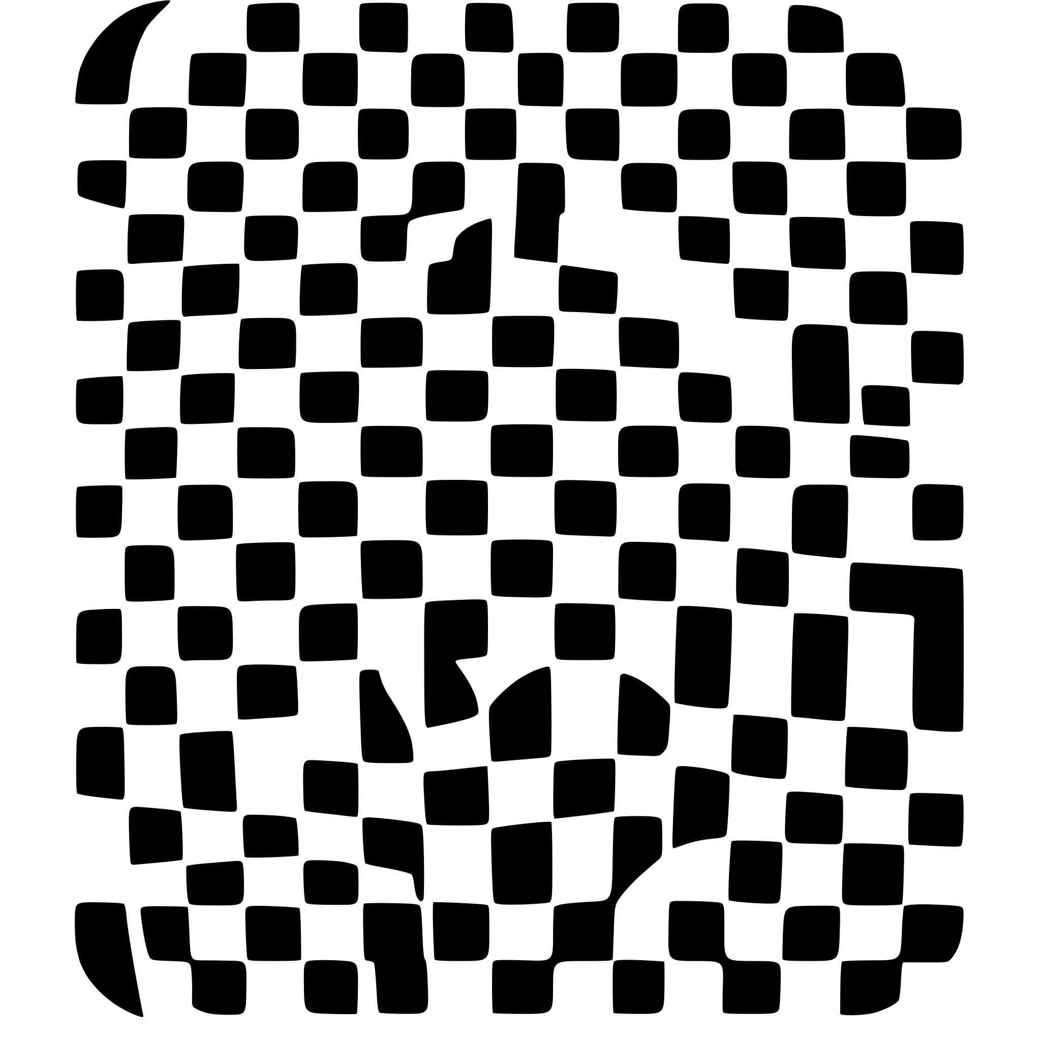 AI-generated SVG of a checker board