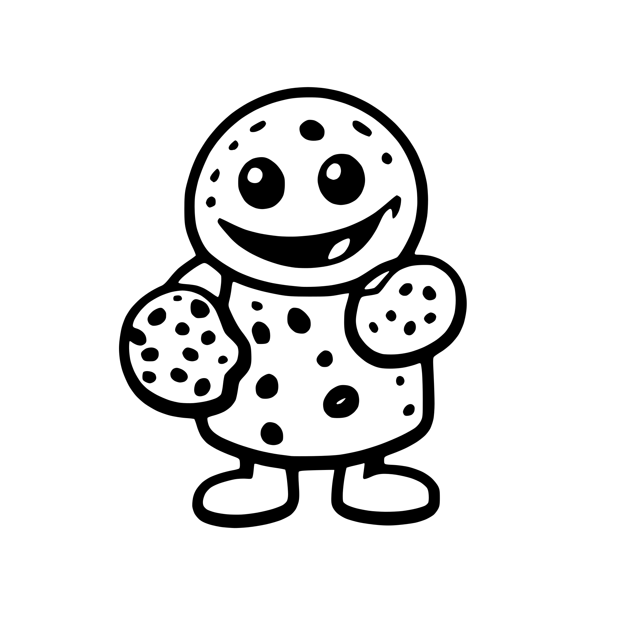 AI-generated SVG of a Cookie Monster