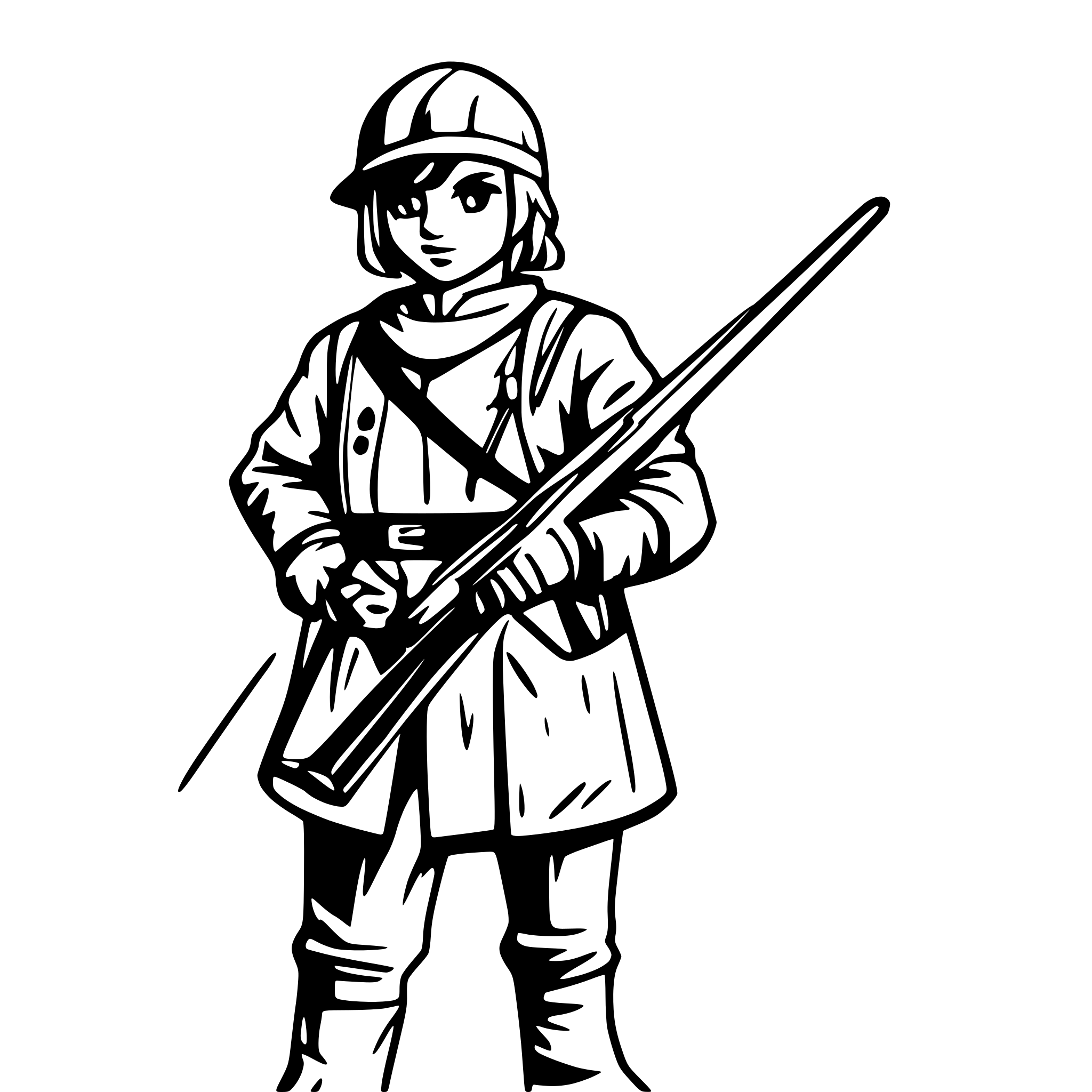 AI-generated SVG of 'historyline game soldier'