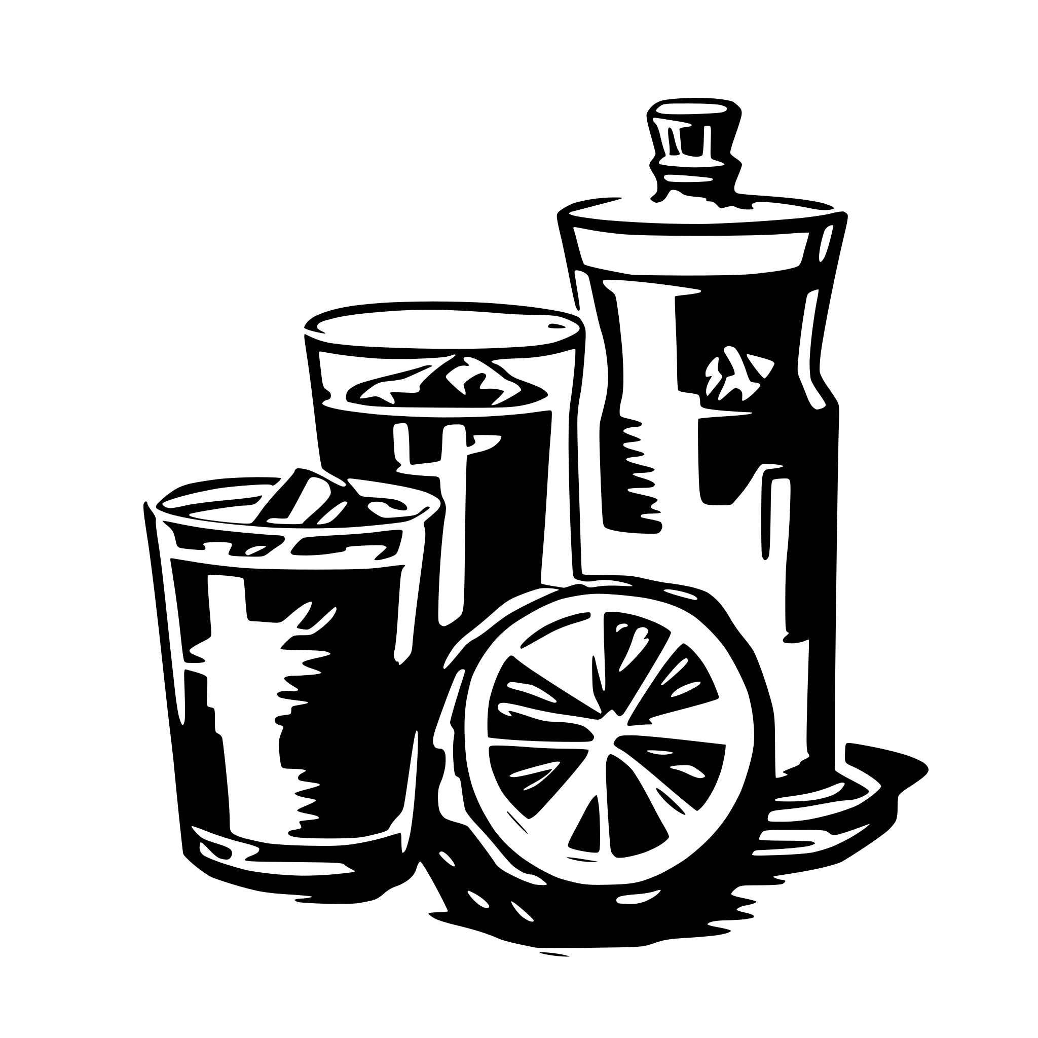 AI-generated SVG of 'old fashioned'