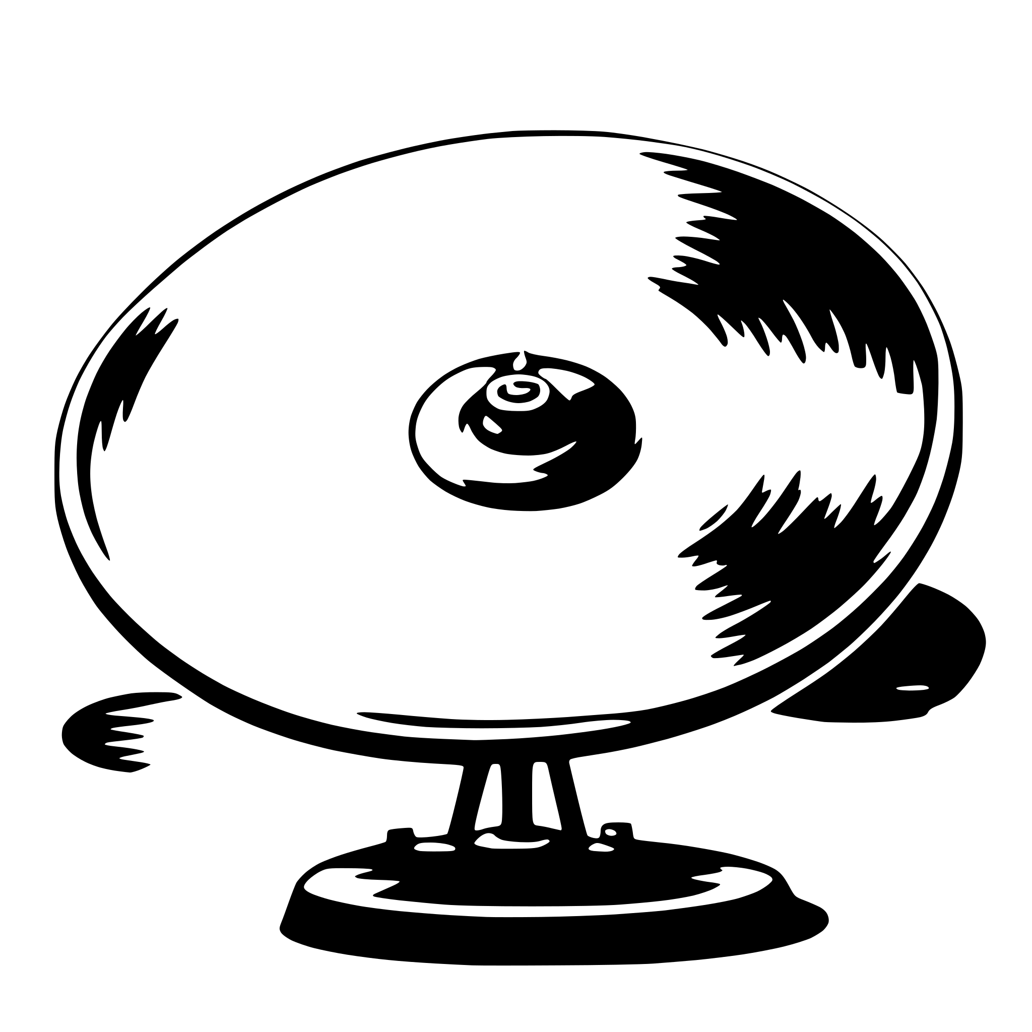 AI-generated SVG of 'cymbal'
