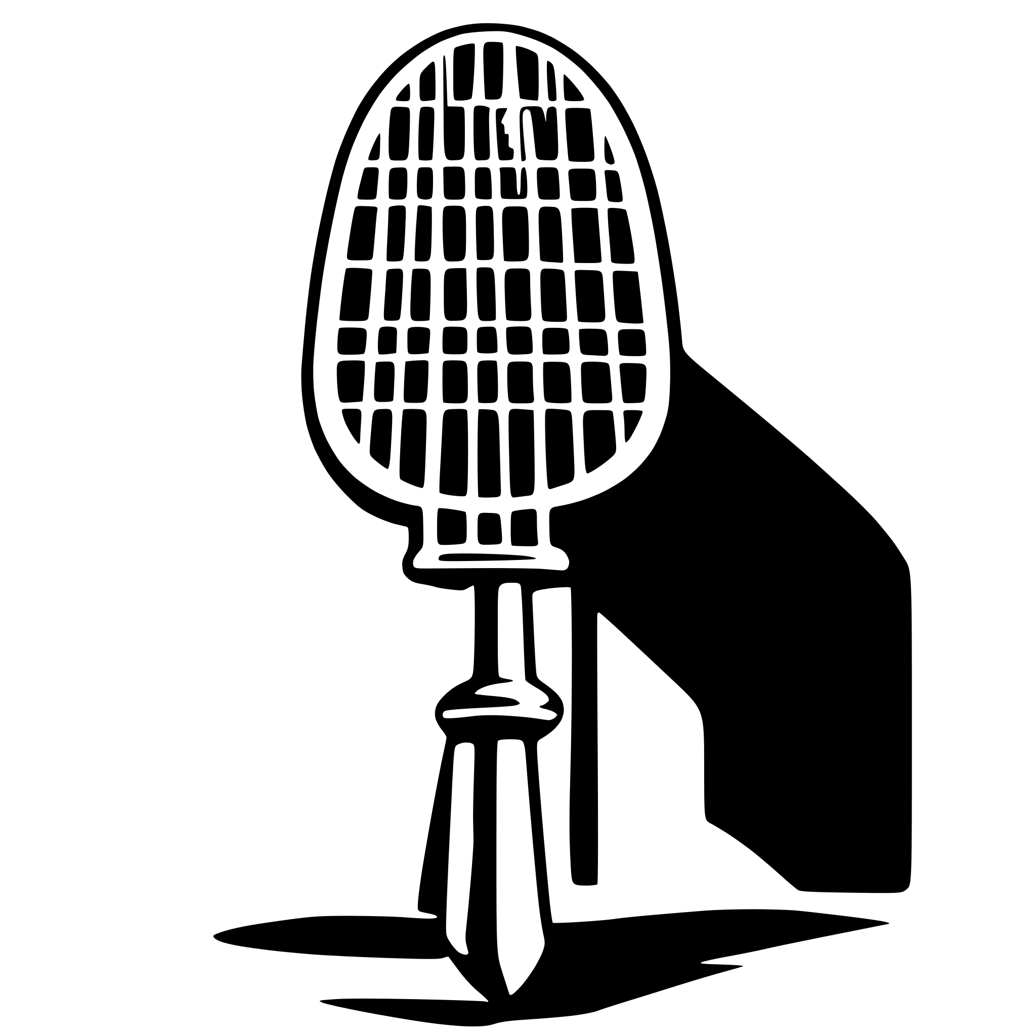 AI-generated SVG of a badminton shuttlecock
