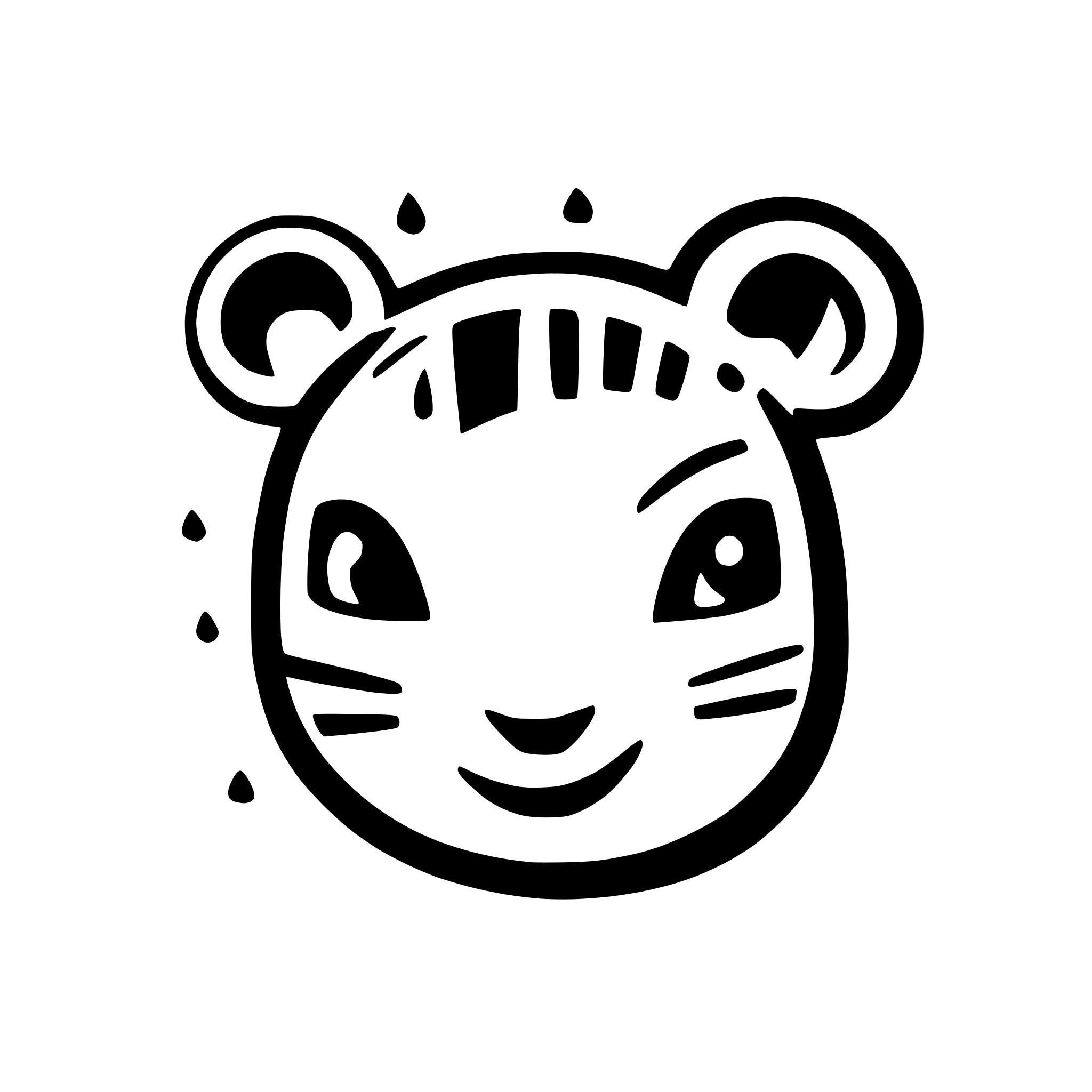 AI-generated SVG of a mix with rat face and ai Sparkles