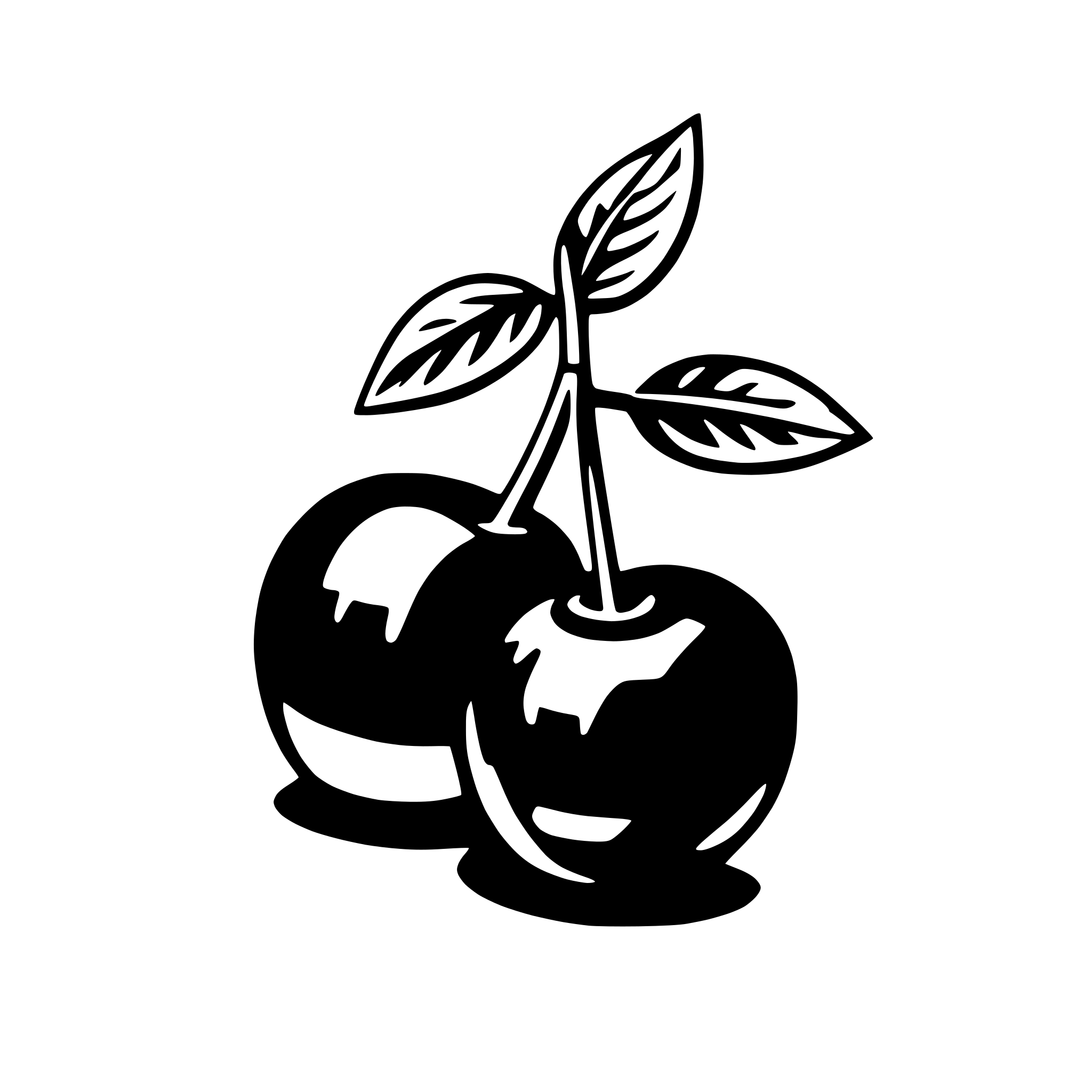 AI-generated SVG of 'cherry'