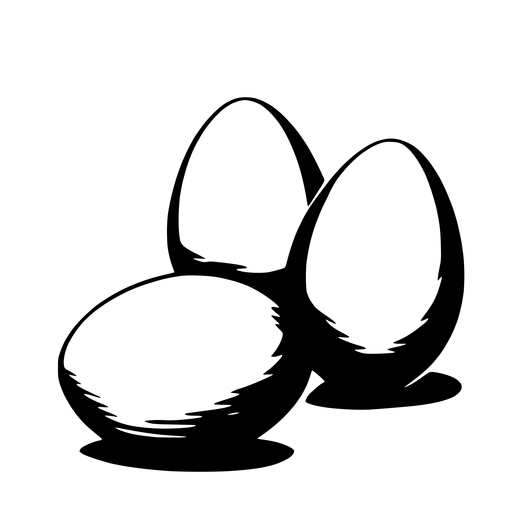 AI-generated SVG of a 3 oeufs