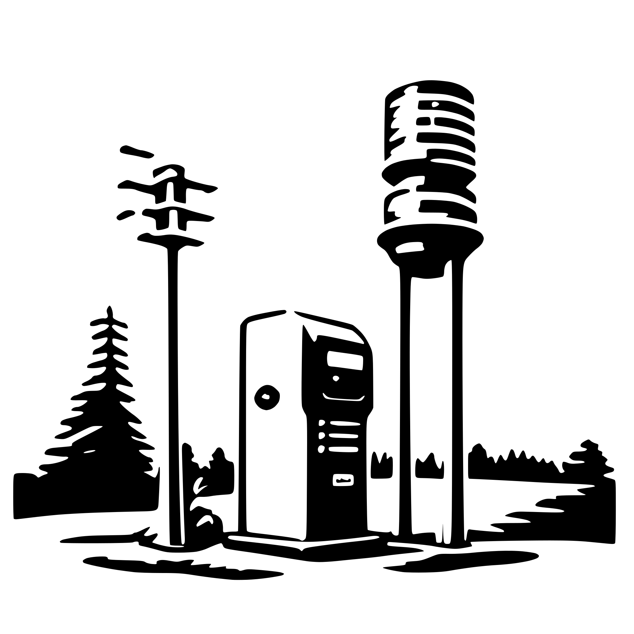 AI-generated SVG of a Base station