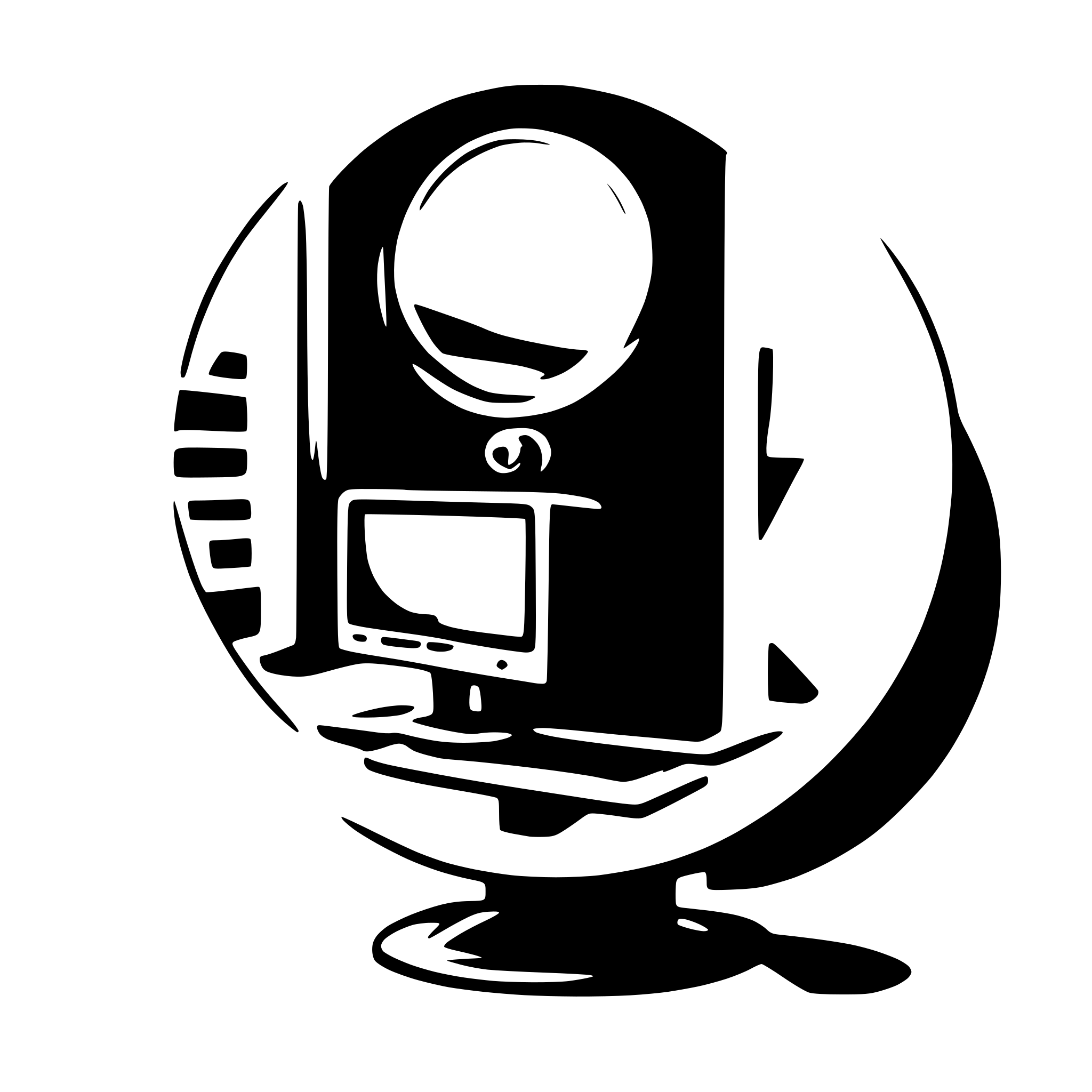 AI-generated SVG of a check circle inside monitor