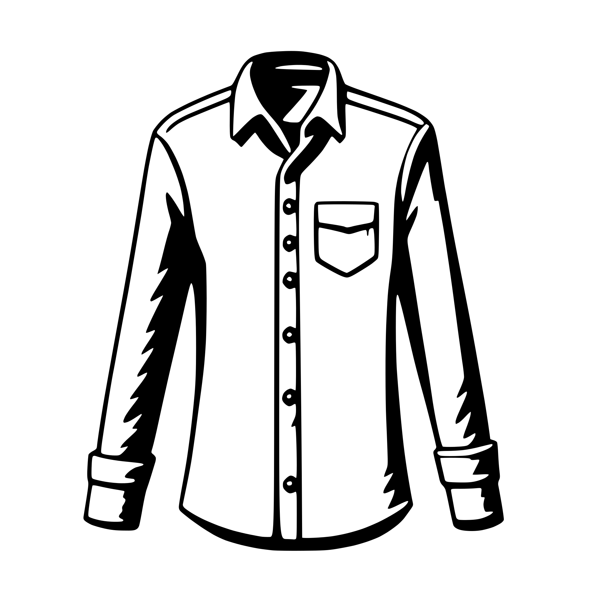 AI-generated SVG of 'shirt'