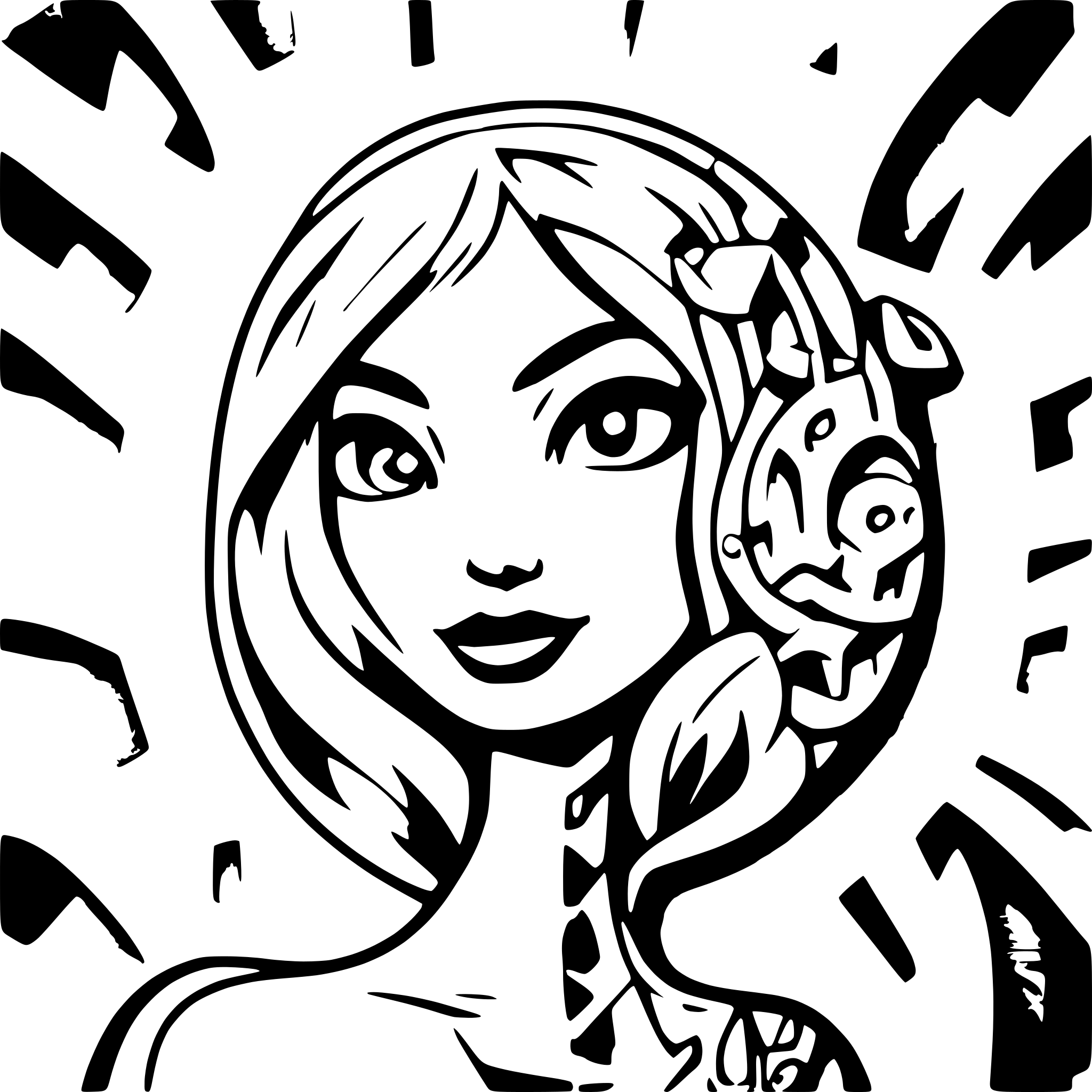 AI-generated SVG of a the most hardcore steampunk image ever