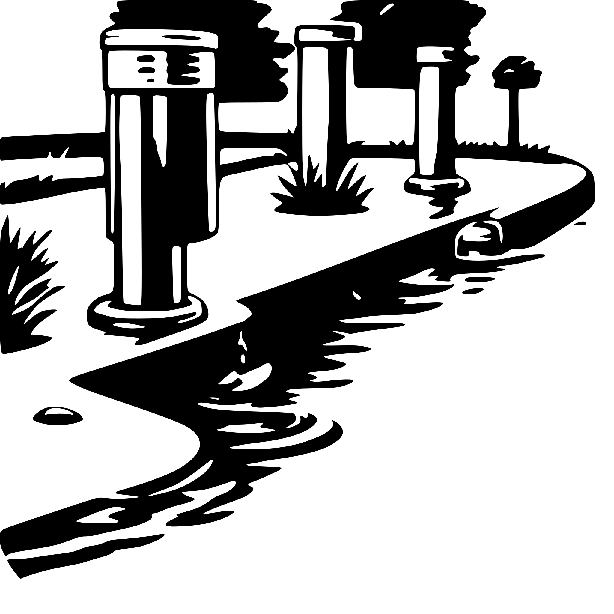 AI-generated SVG of a overflooded drain