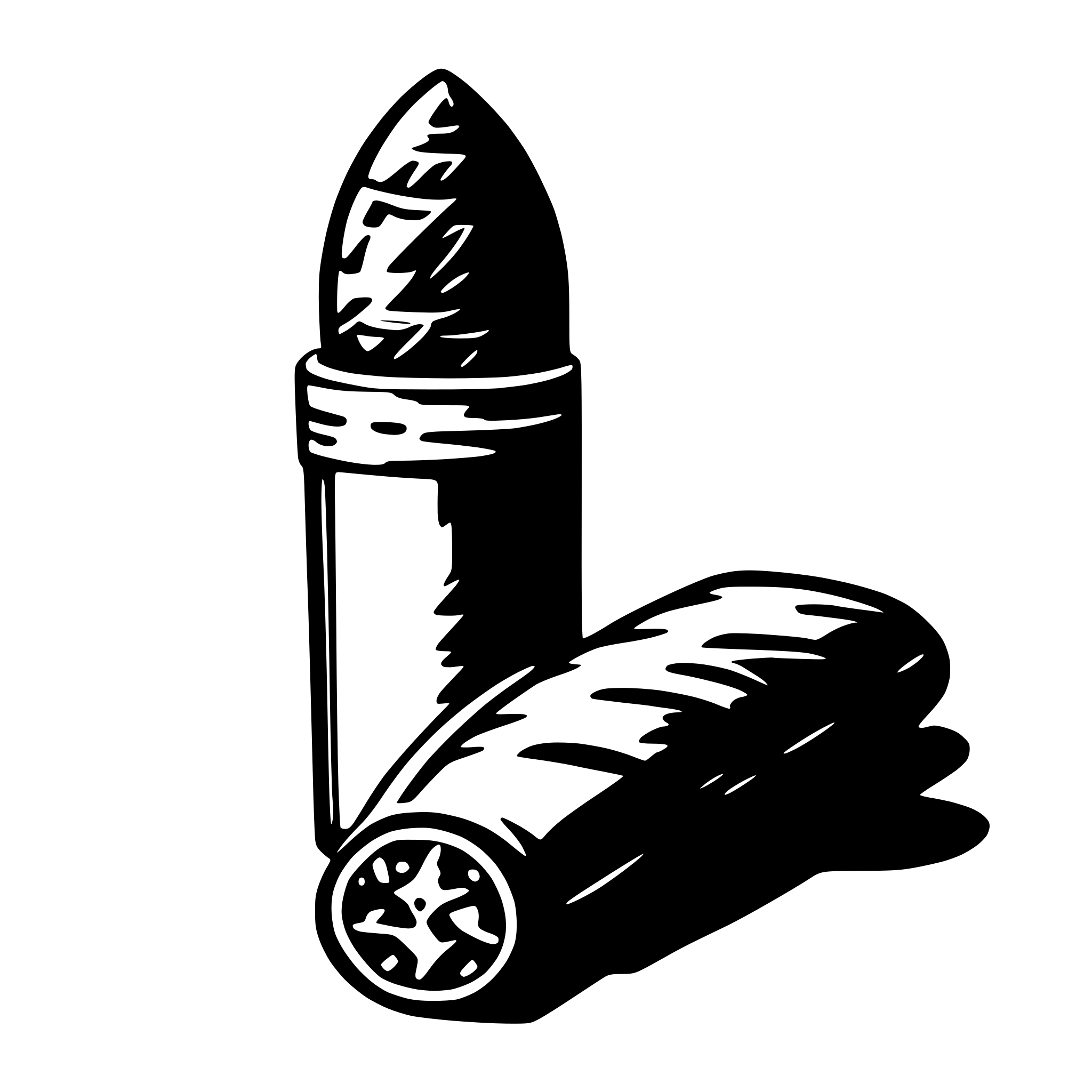 AI-generated SVG of 'cigar'