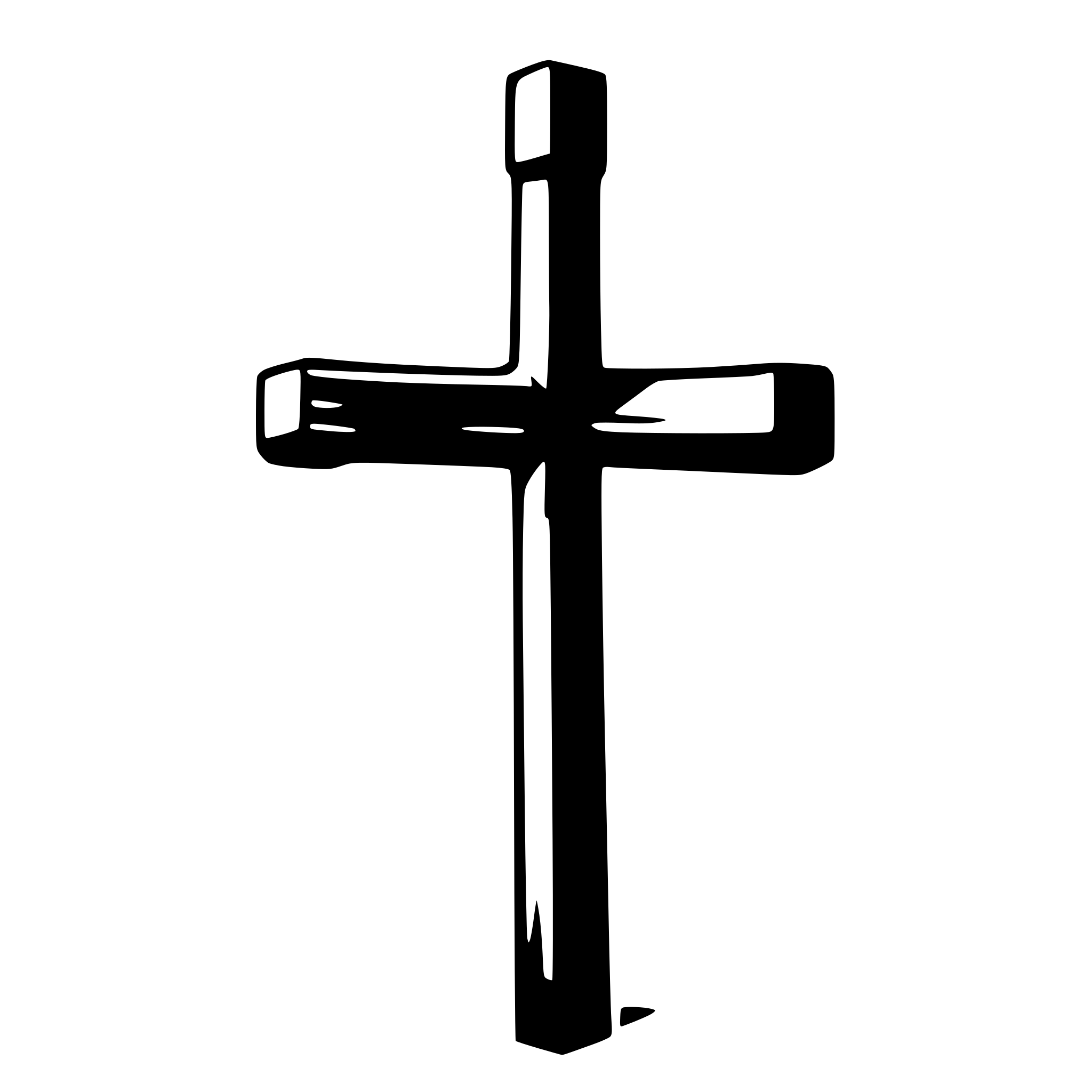 AI-generated SVG of a cross
