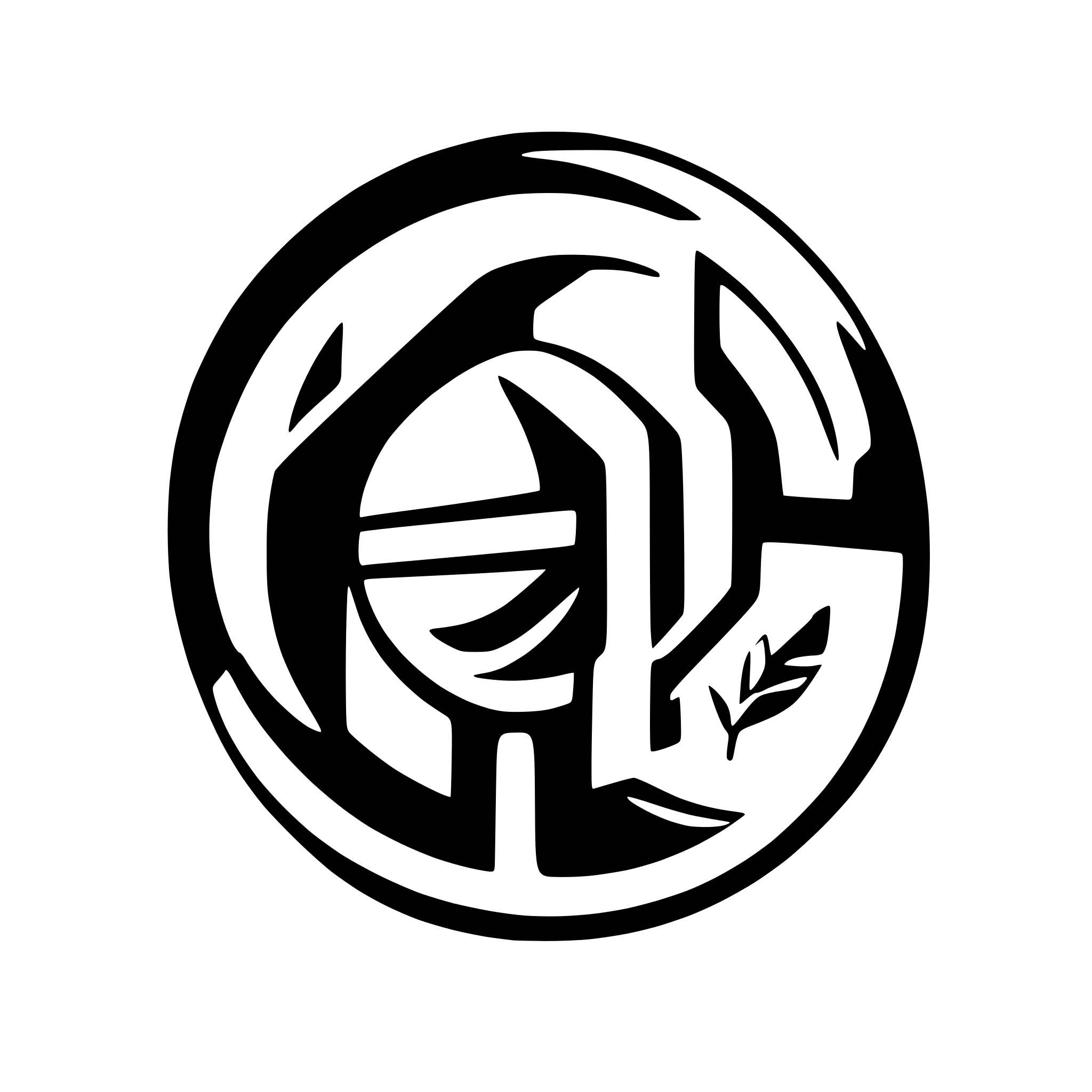 AI-generated SVG of a Black logo insparated by hip-hop and crew