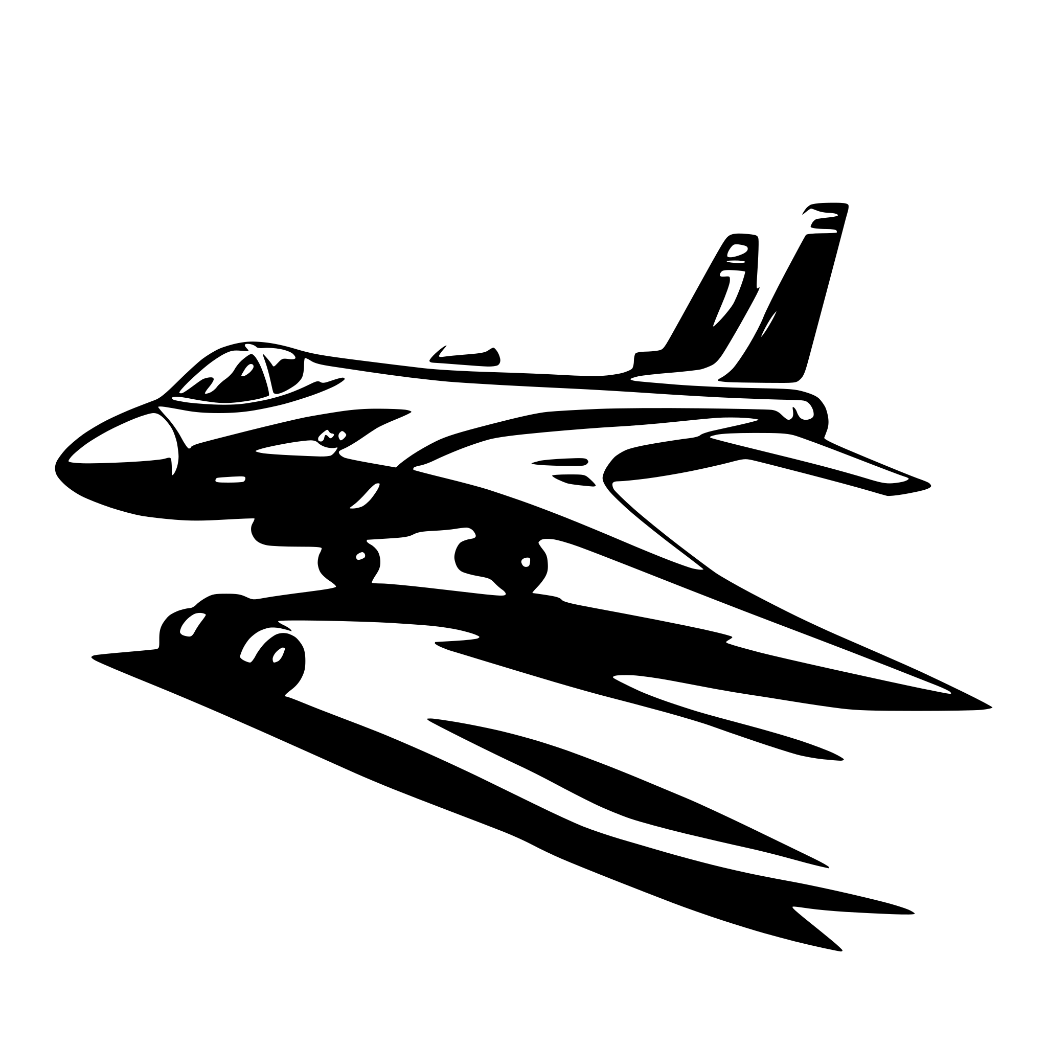 AI-generated SVG of a Fighter Jet
