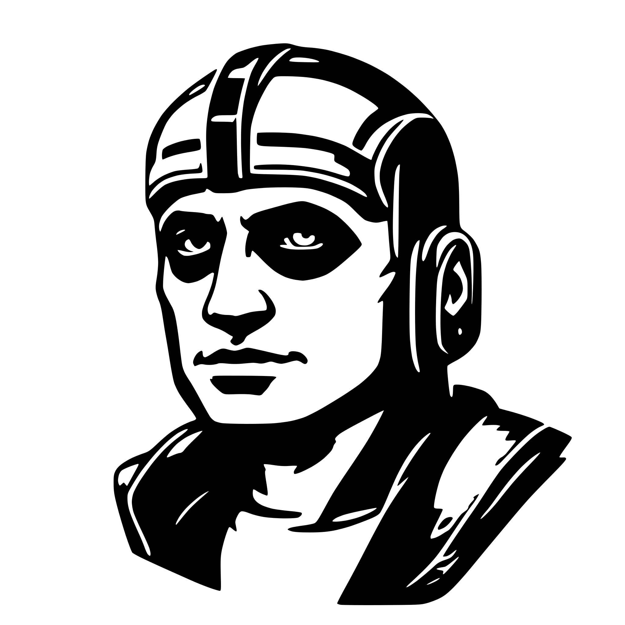 AI-generated SVG of 'bane'