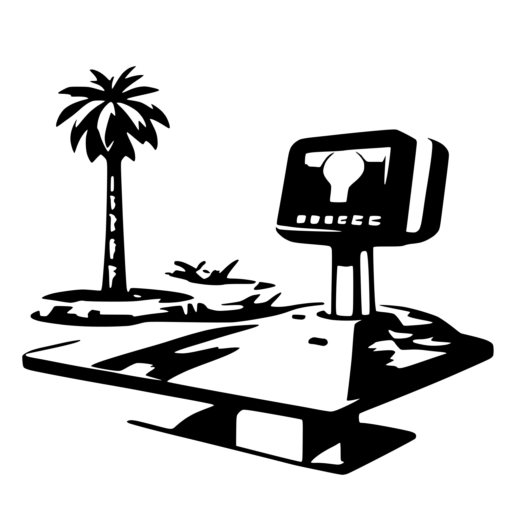 AI-generated SVG of a offline internet