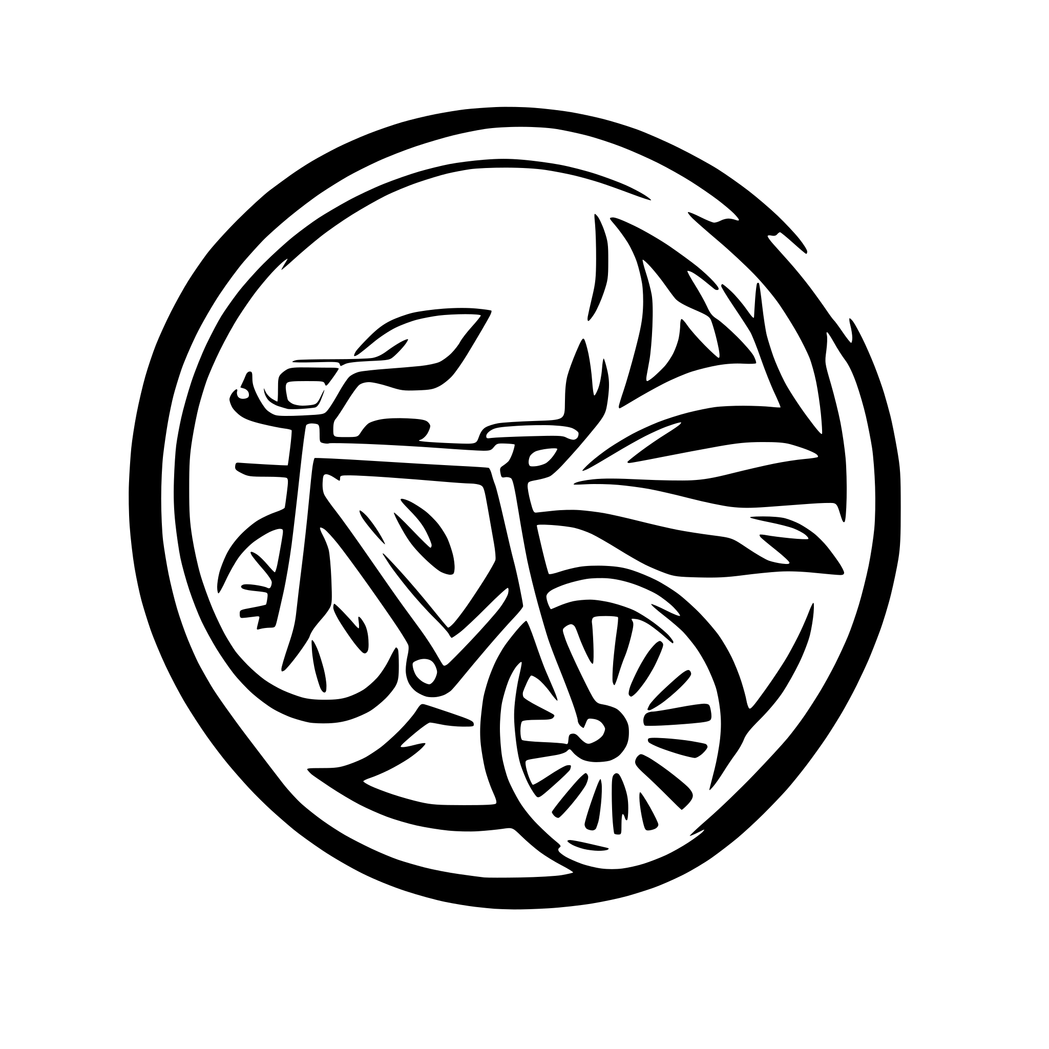 AI-generated SVG of a bicicleteria walter