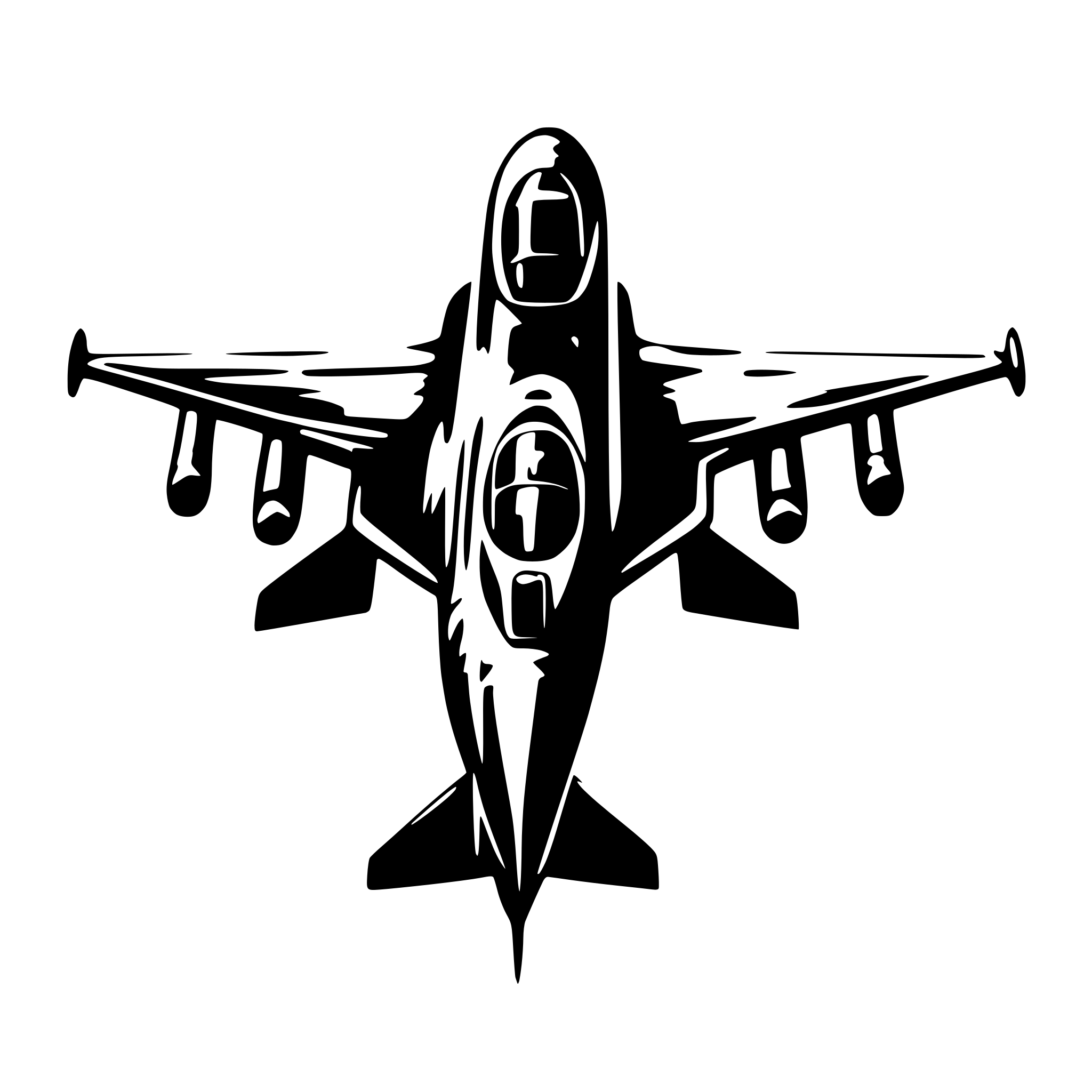 AI-generated SVG of a draw me a vector styled illustration of american f 16 fighter jett. there should be no background and the vector should be 8k