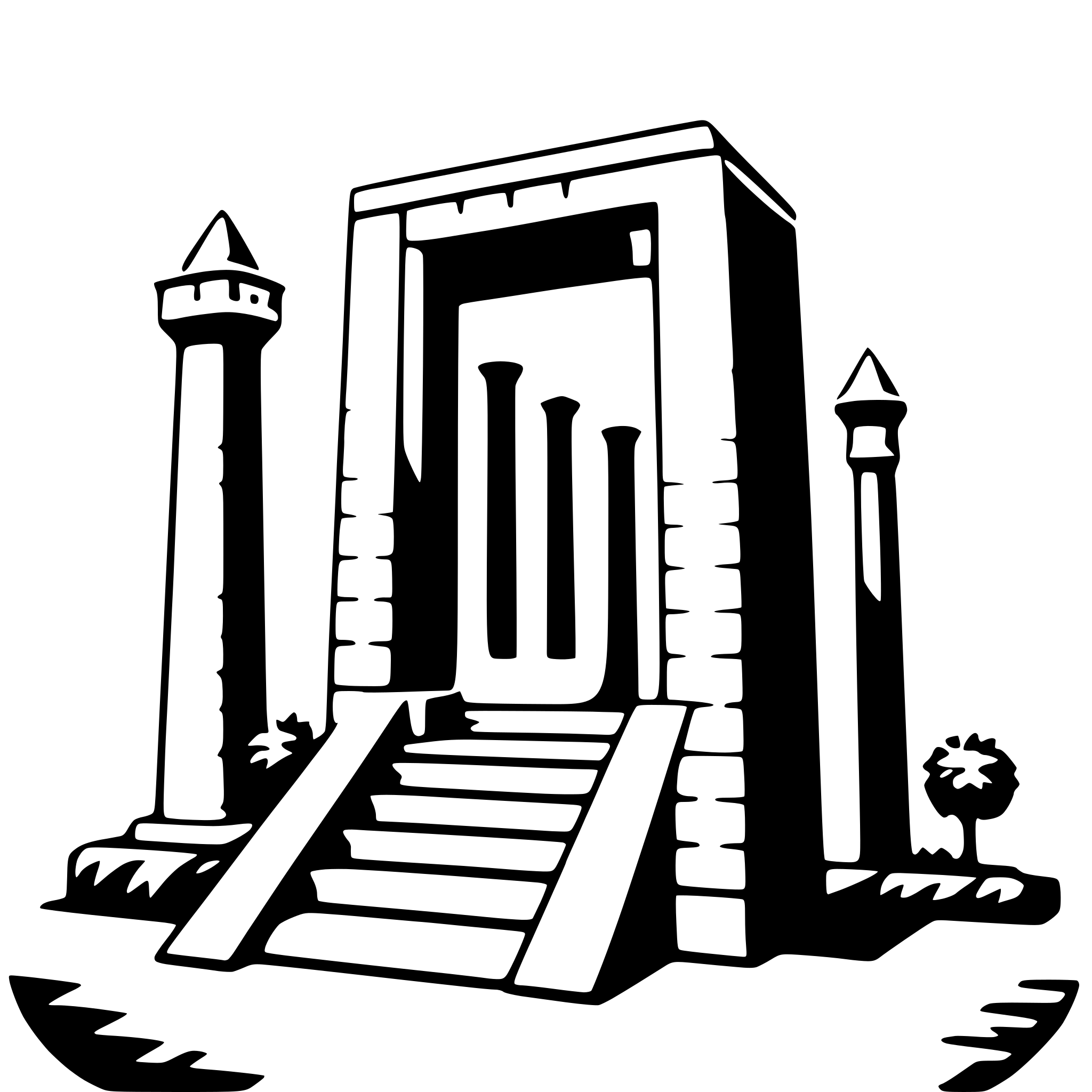 AI-generated SVG of 'ishtar gate'