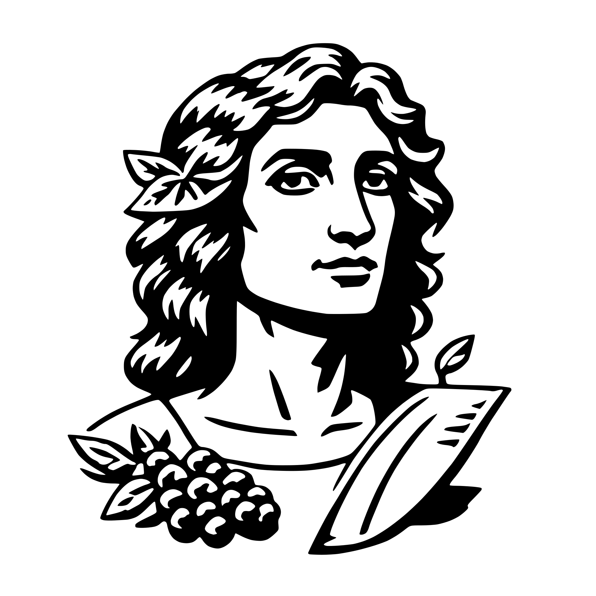 AI-generated SVG of 'dionysus'