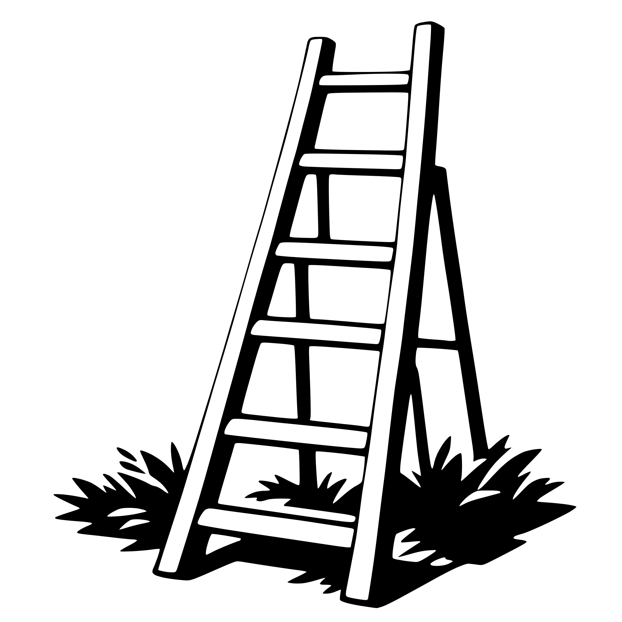AI-generated SVG of 'ladder'