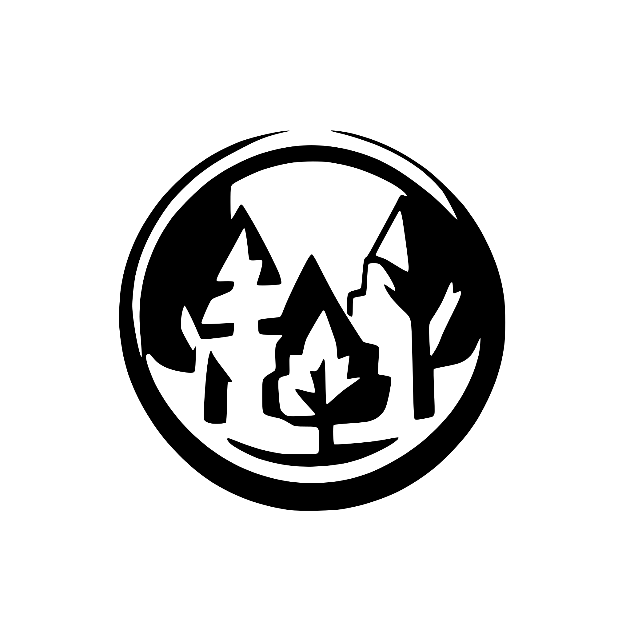 AI-generated SVG of a forest as modern company logo