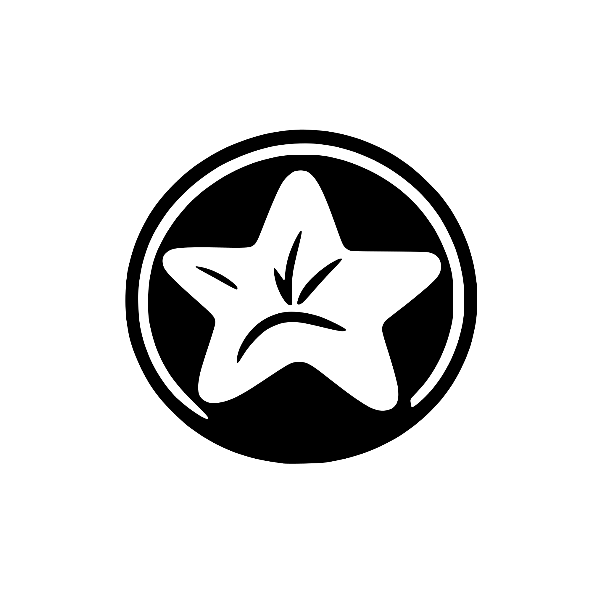 AI-generated SVG of a simple the star logo ico svg