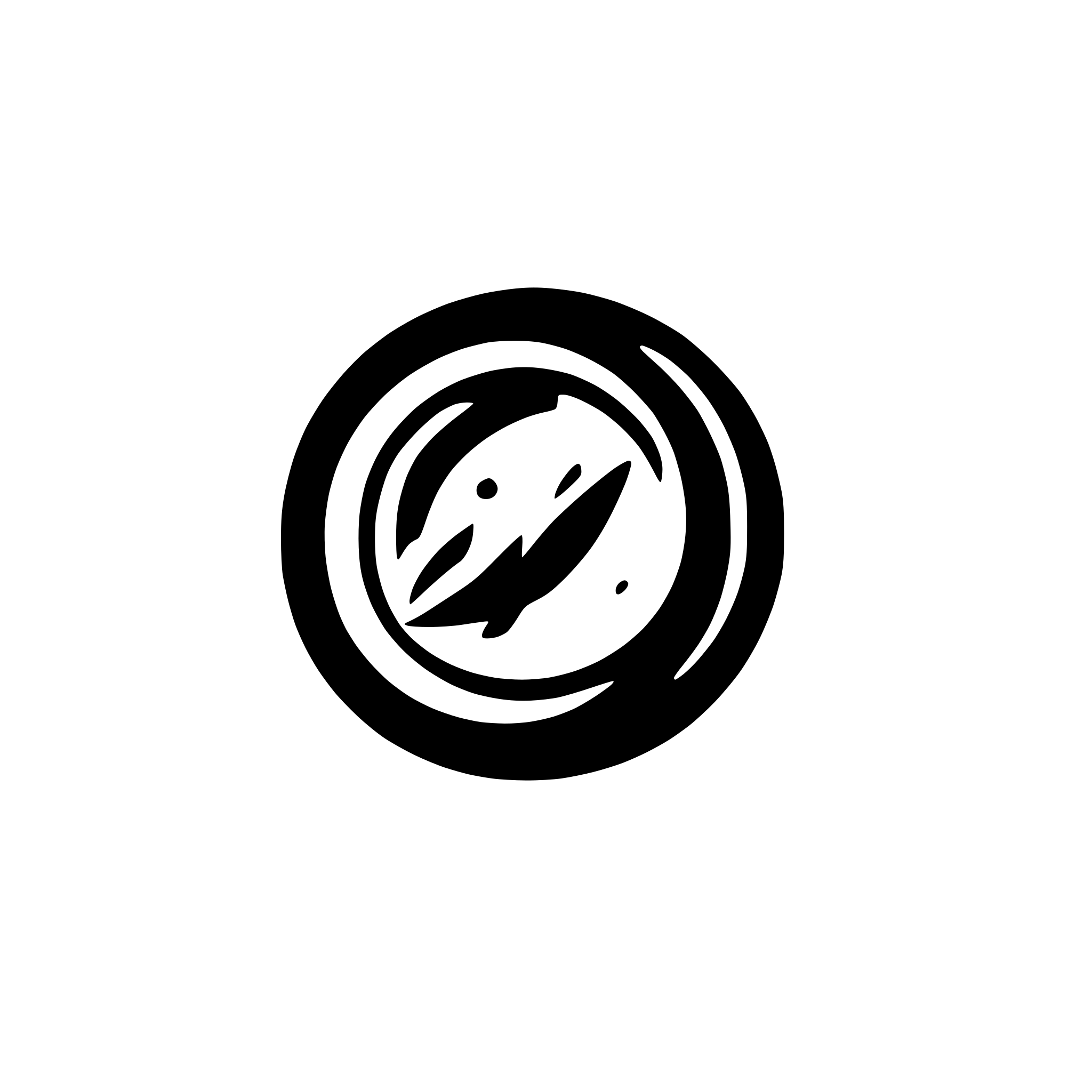 AI-generated SVG of a black hole