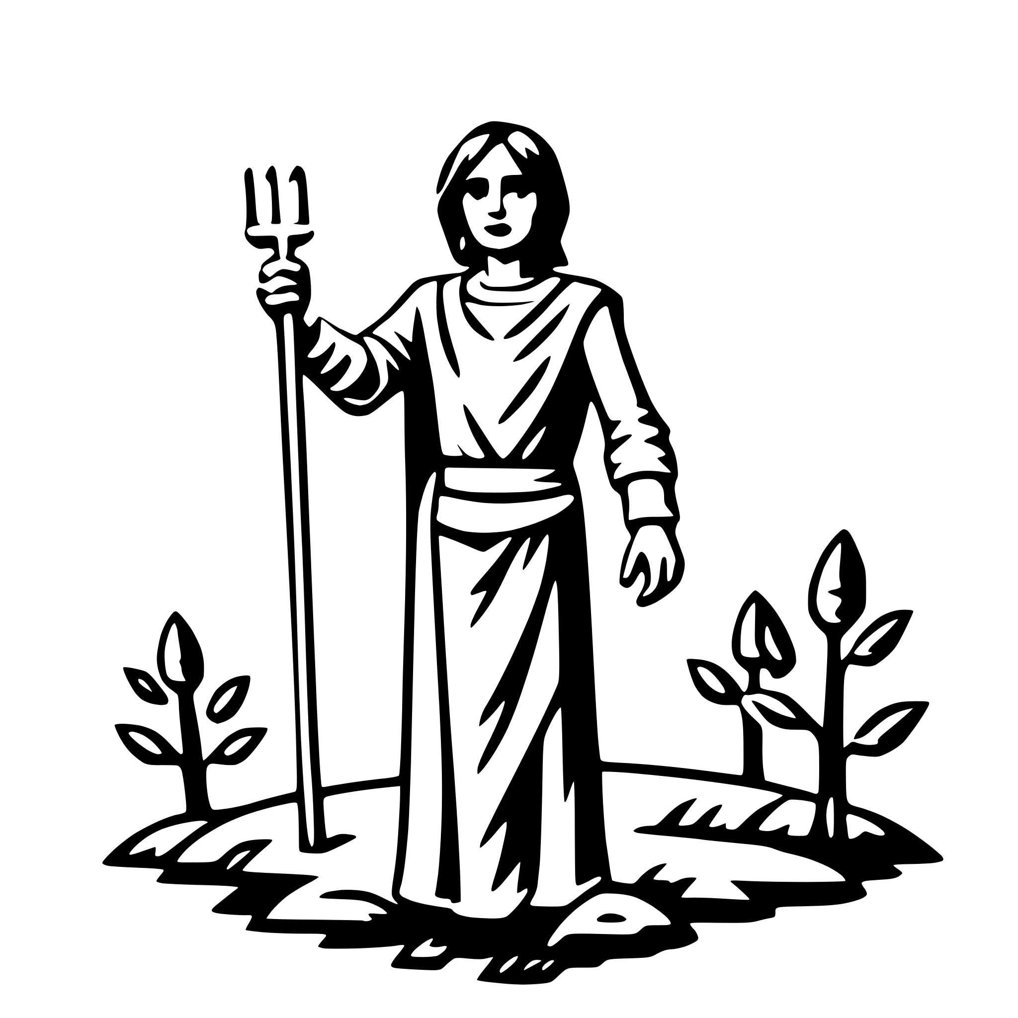 AI-generated SVG of 'resurrection'