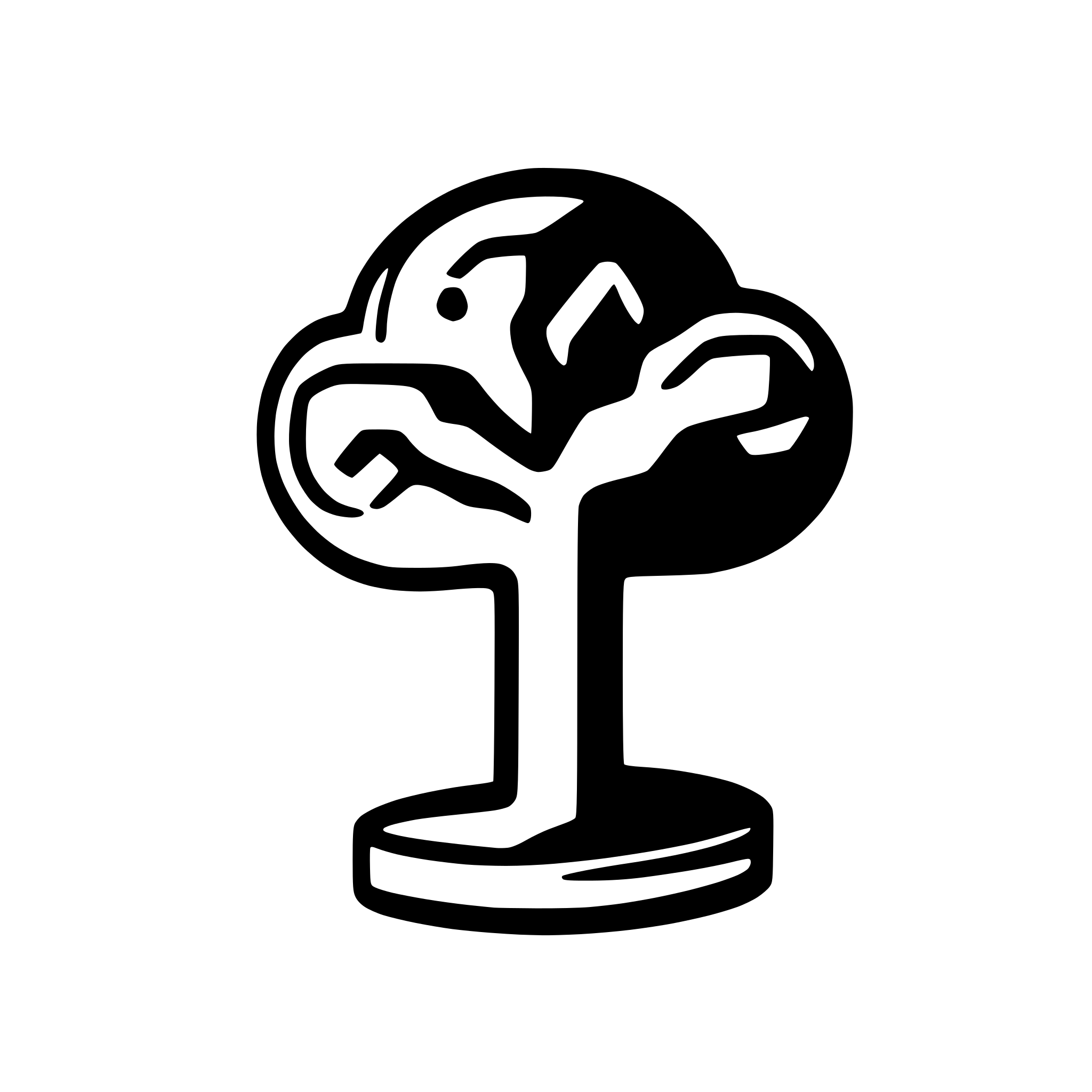 AI-generated SVG of a circuit tree tech icon