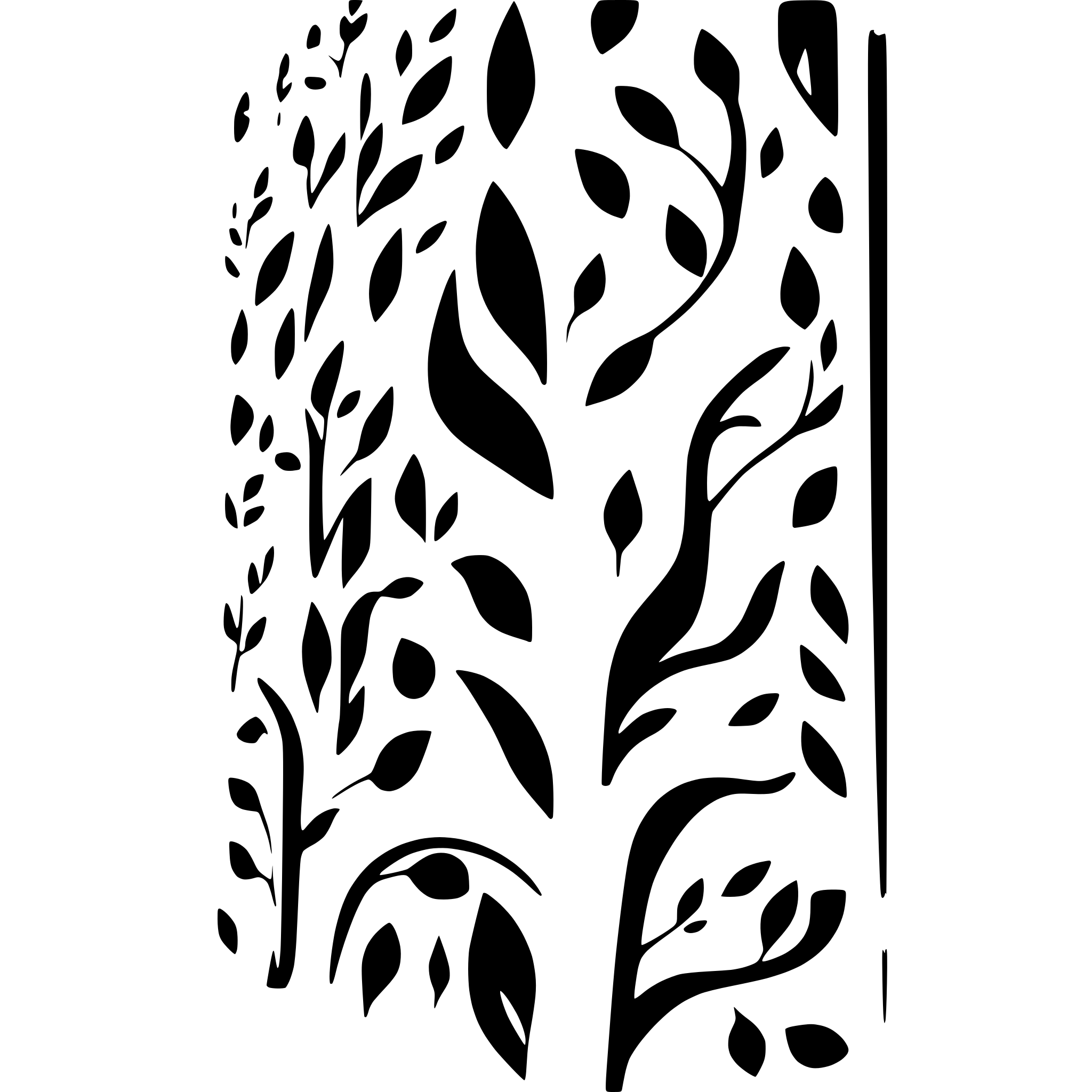 AI-generated SVG of a gothic wall decoration based on abstract fluidic lines, fluid flow, light, non repetitive