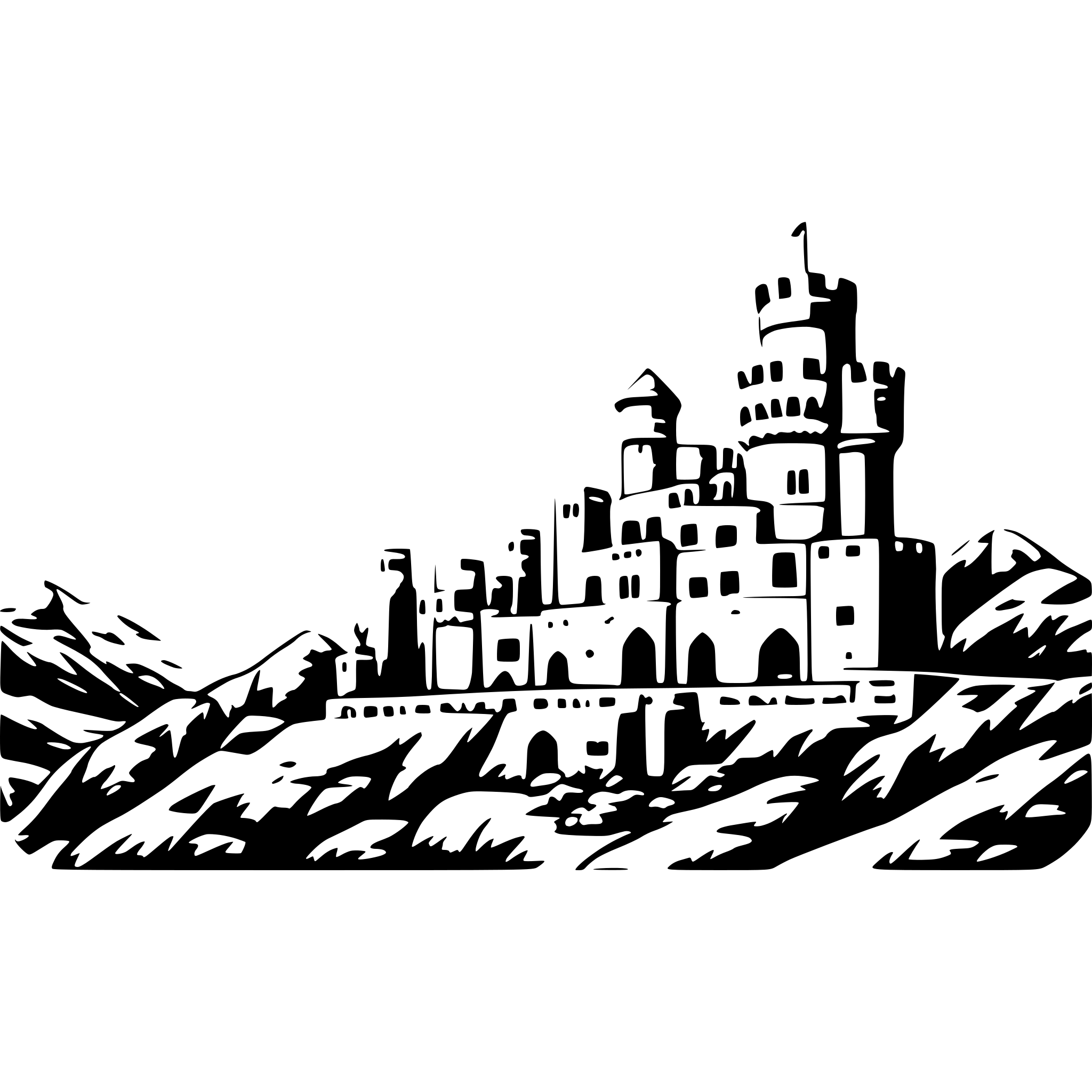 AI-generated SVG of a 'inside' of an ancient castle, on the top of a mountain, Persian theme, the comic style AI-generated SVG of a 'inside' of an ancient castle, on the top of a mountain, Persian theme, the comic style