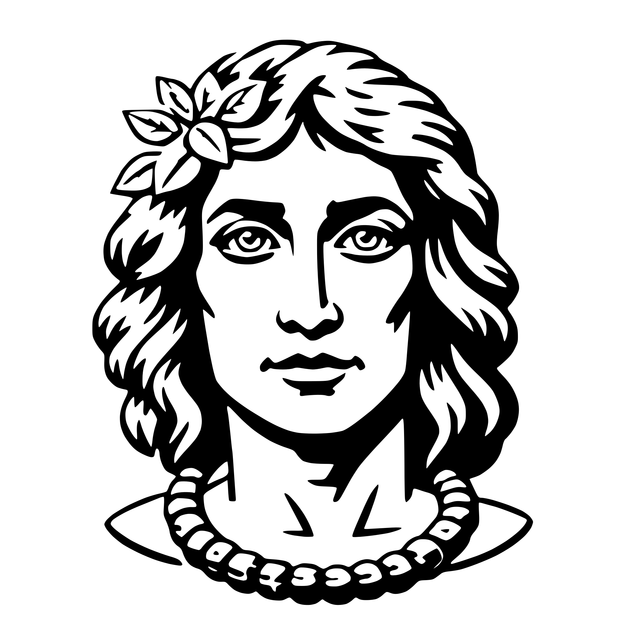 AI-generated SVG of 'dionysus'