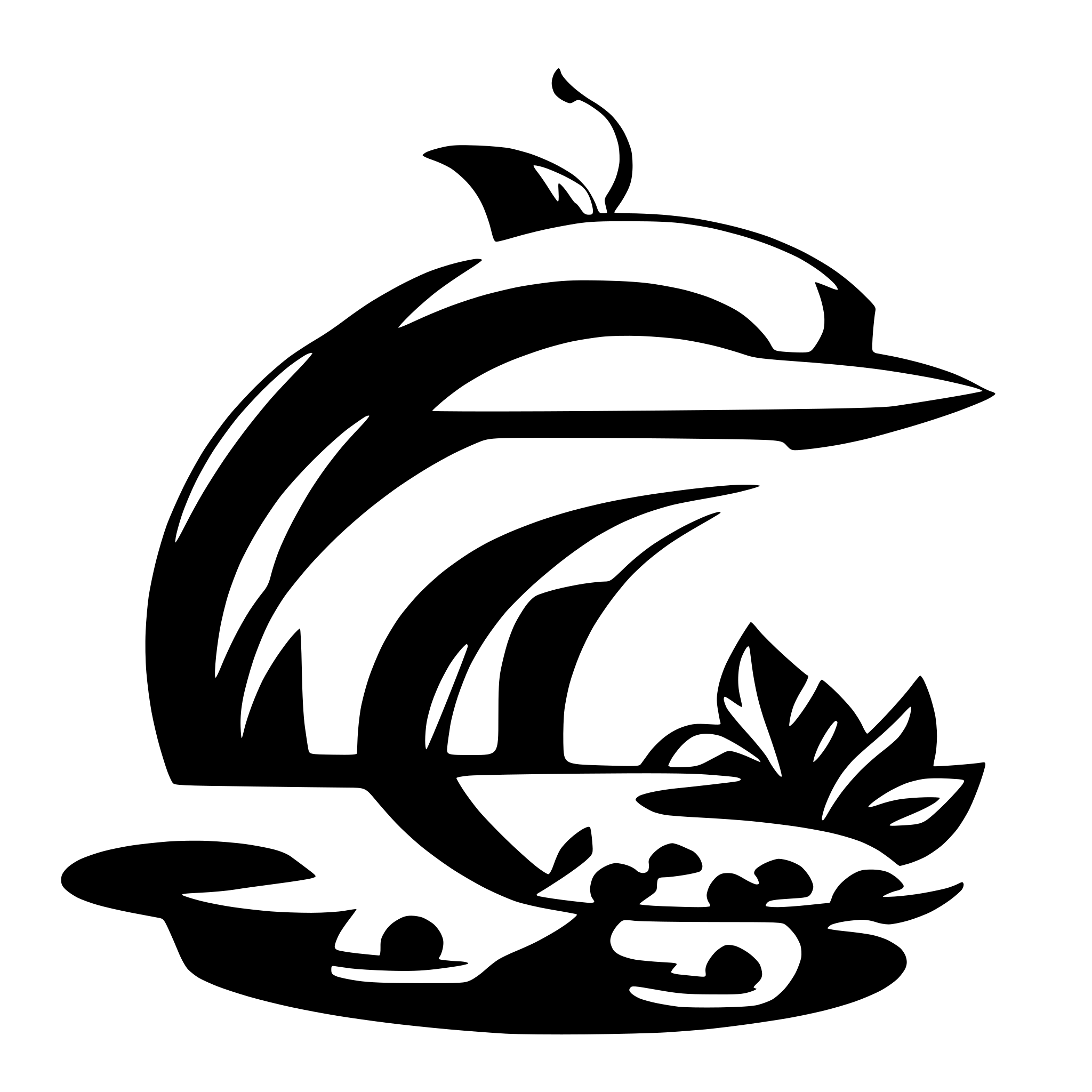 AI-generated SVG of a الحوت حيوان مفترس