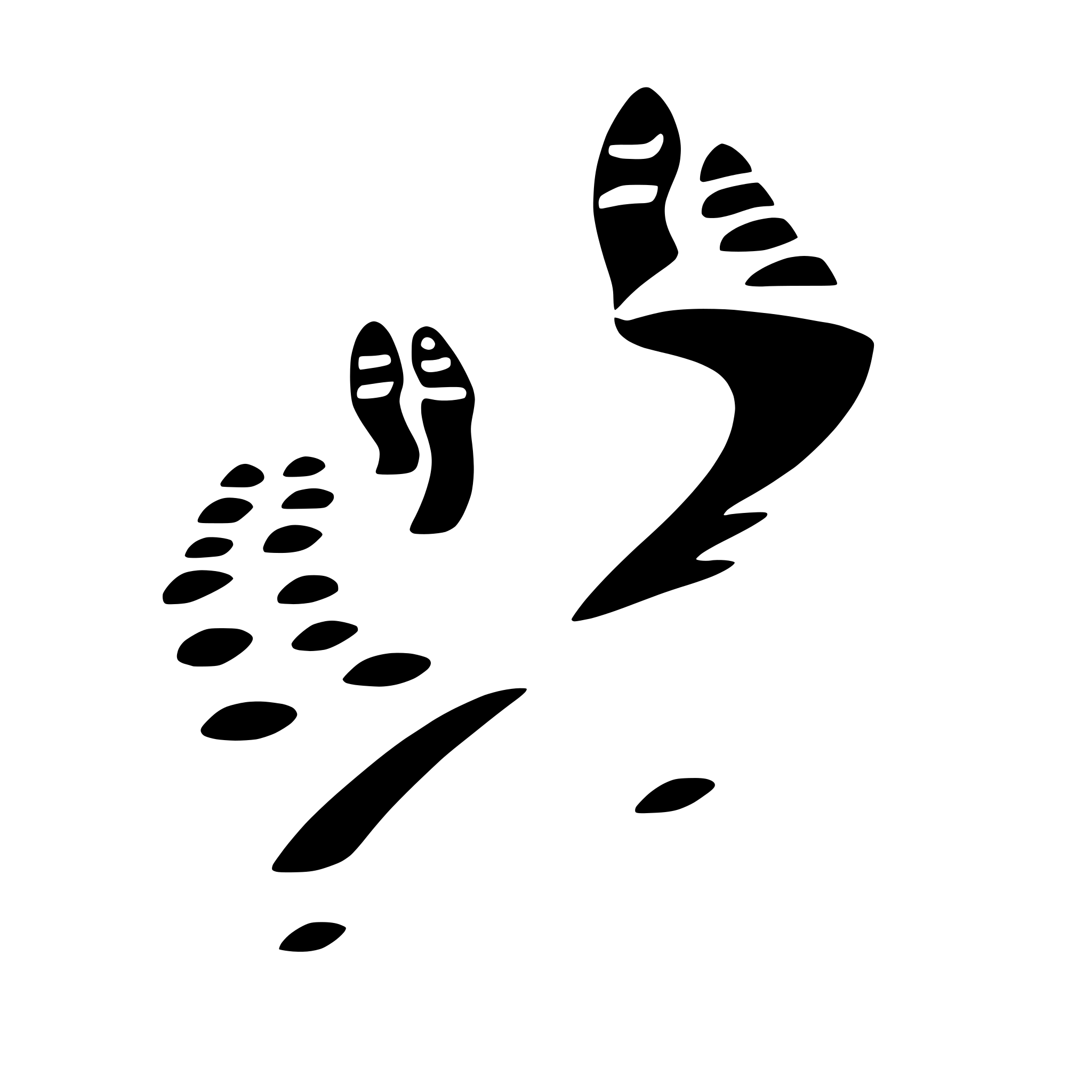 AI-generated SVG of 'couple's footprints in sand'