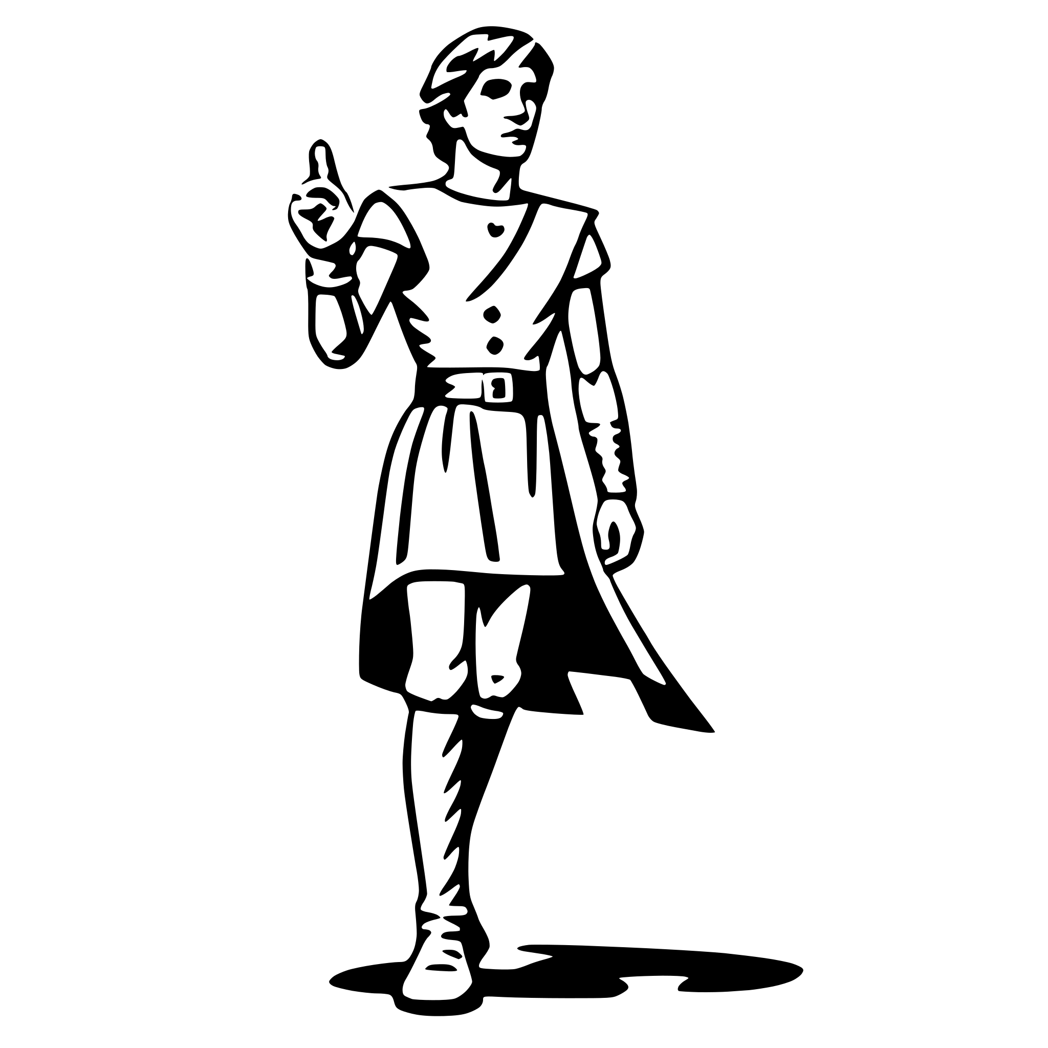 AI-generated SVG of 'hermes'