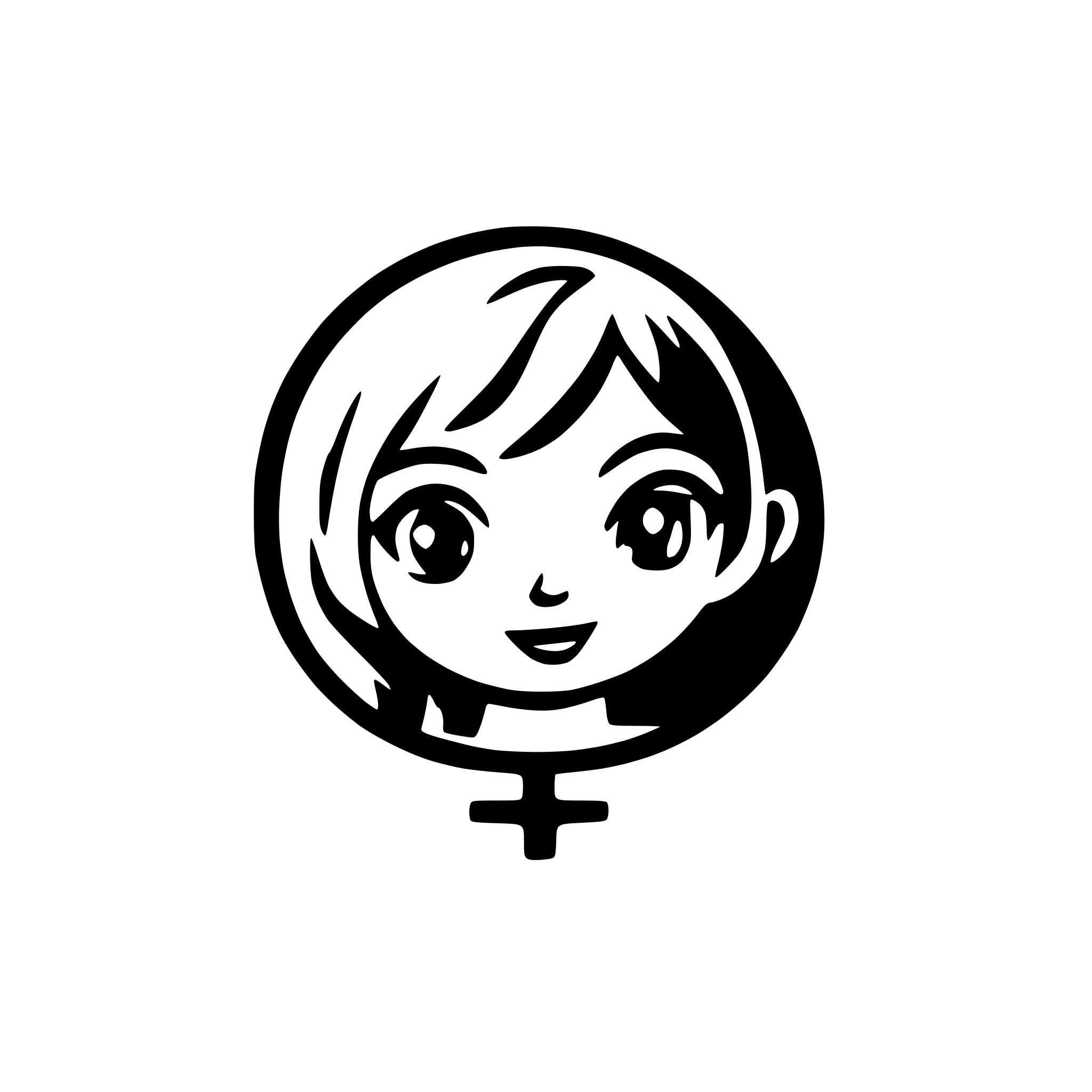AI-generated SVG of a anime logo website, cute, minimalist, flat AI-generated SVG of a anime logo website, cute, minimalist, flat