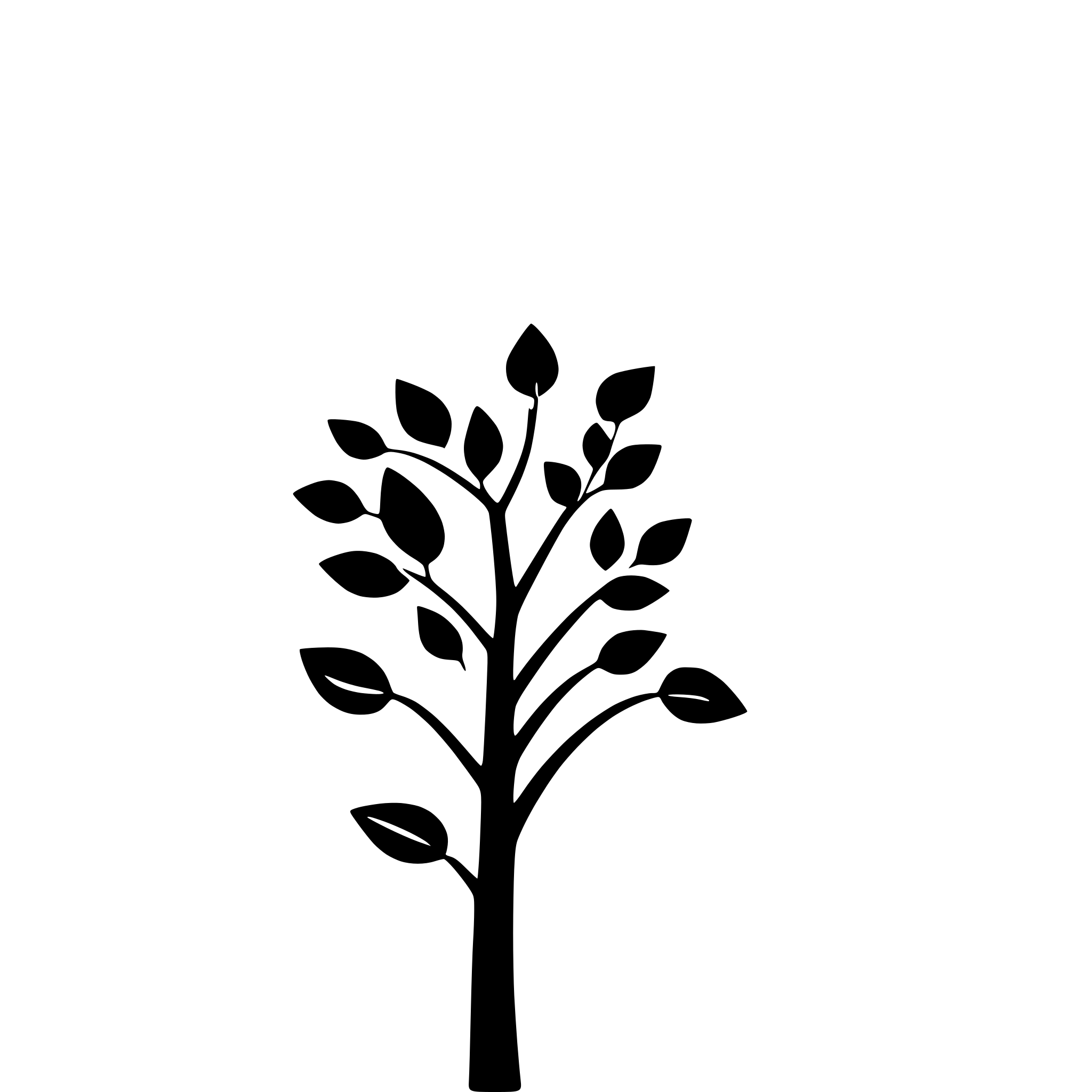 AI-generated SVG of a Create a background tile that is predominantly whitespace. Subtly incorporate a nature-inspired shape that represents nature vitality.